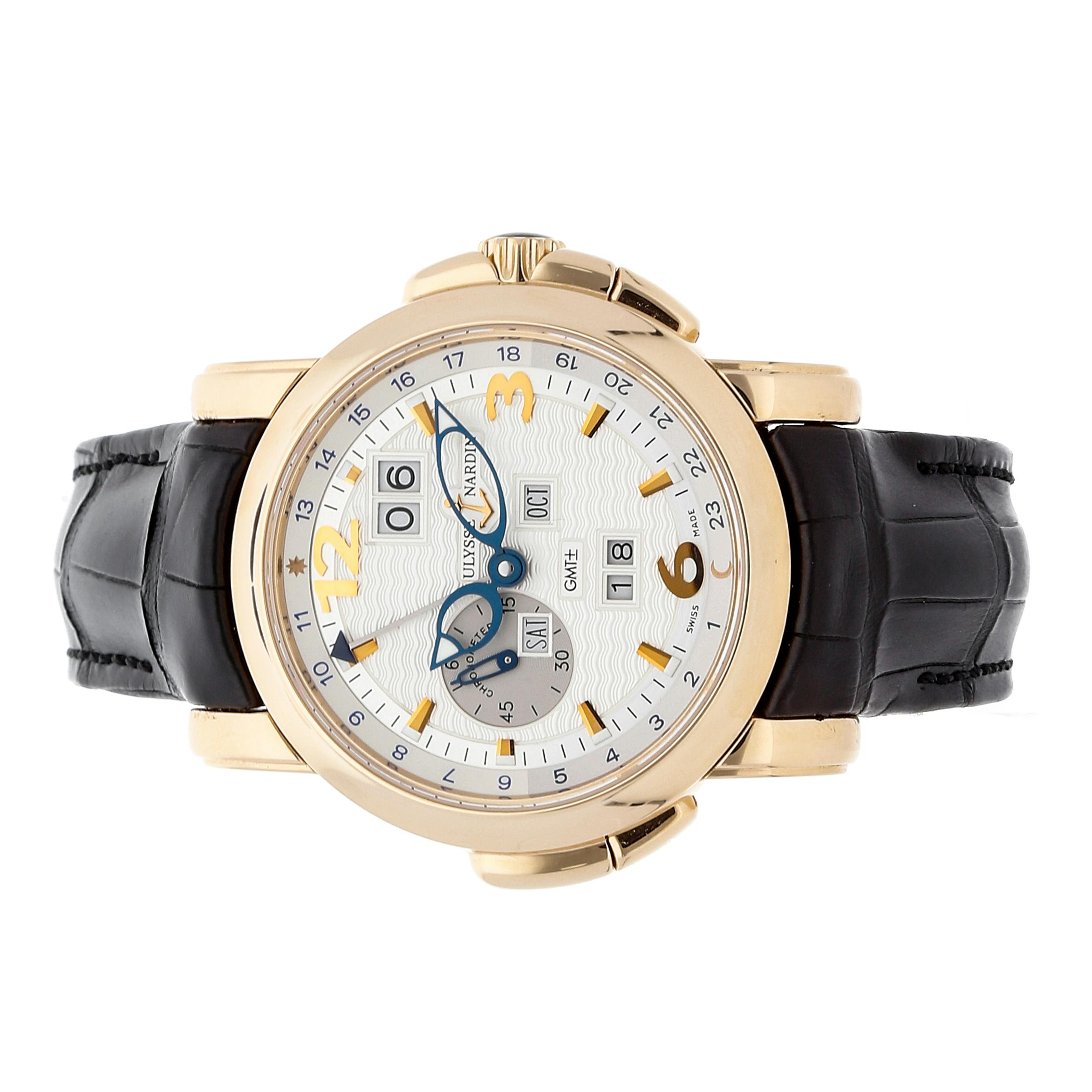 Ulysses Nardin GMT Perpetual Calendar 326 60 60 Govberg Jewelers