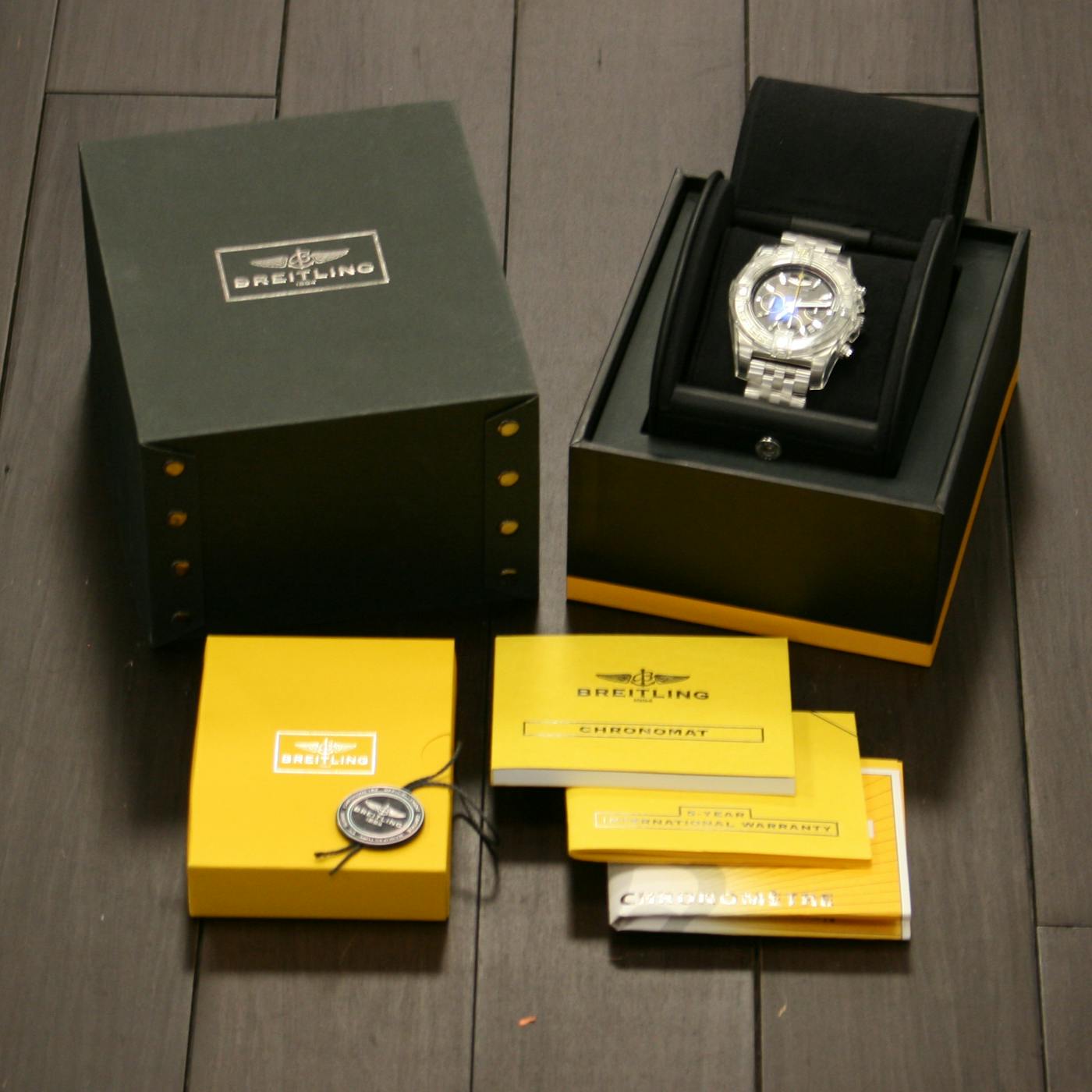 Breitling Chronomat 44 Govberg Limited Edition AB01146B/M524 WatchBox