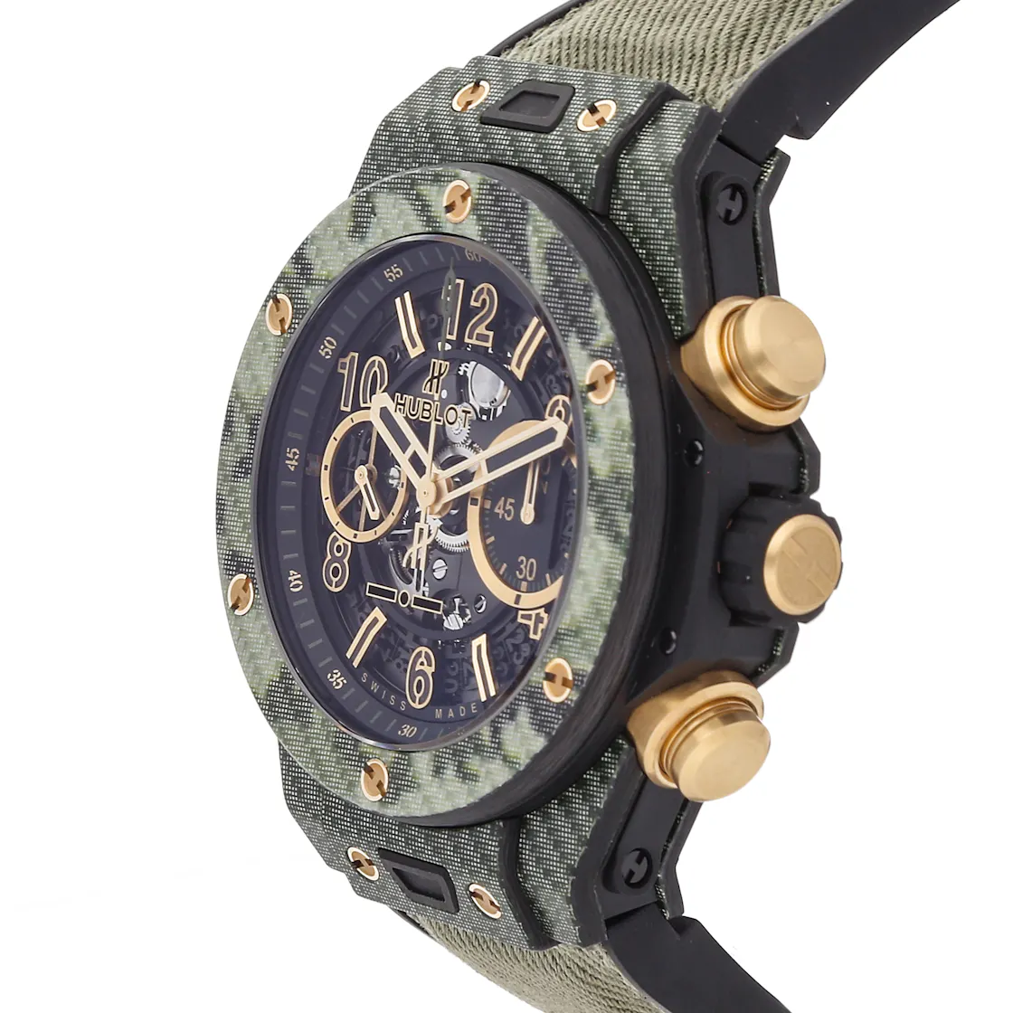 hublot green face