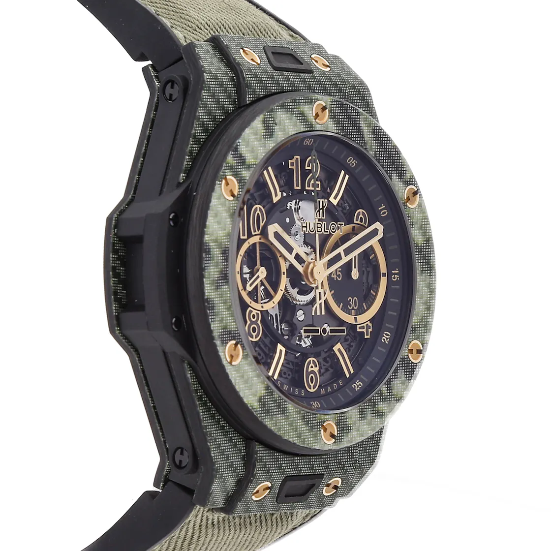 hublot green face