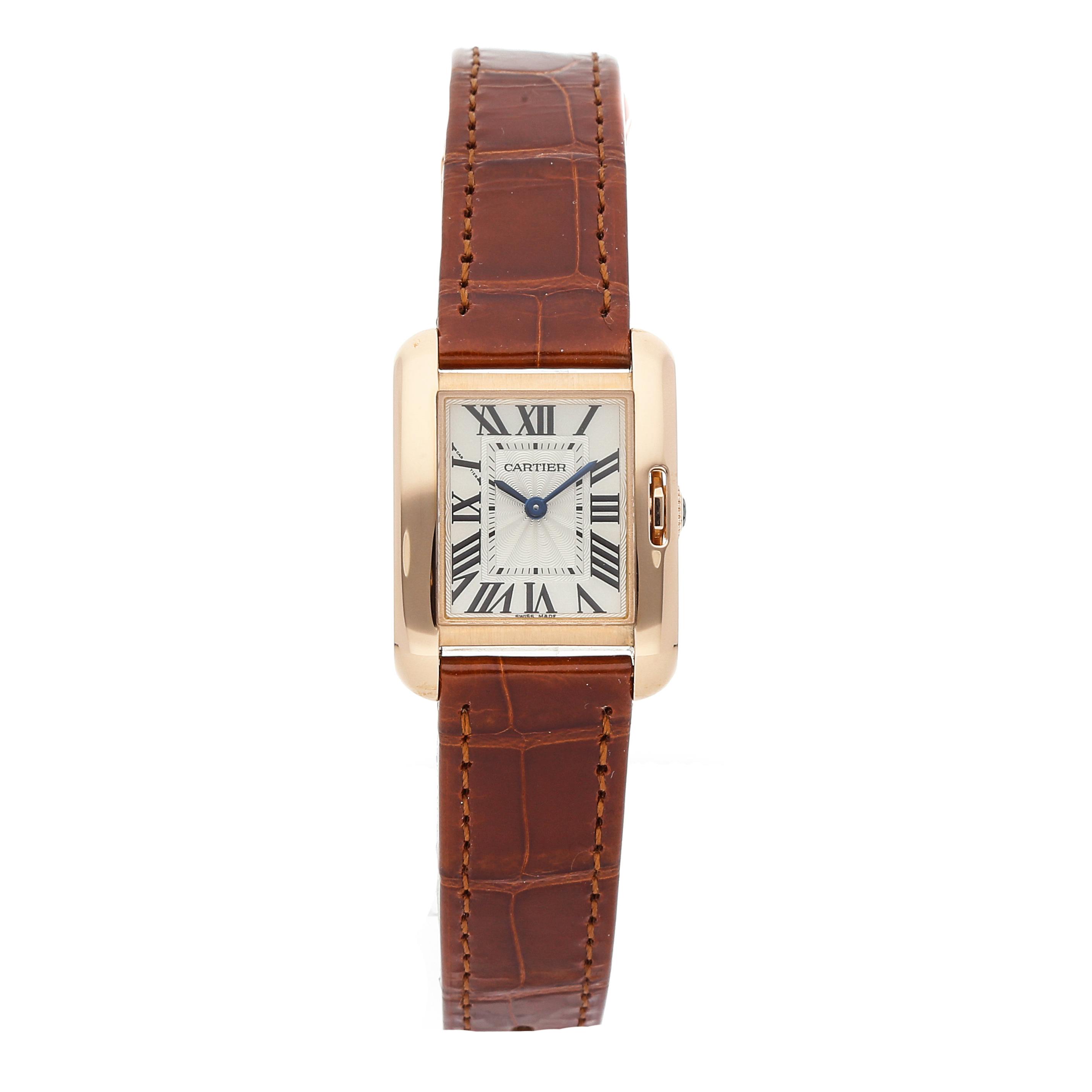 Cartier Tank Anglaise Small W5310027 Govberg Jewelers