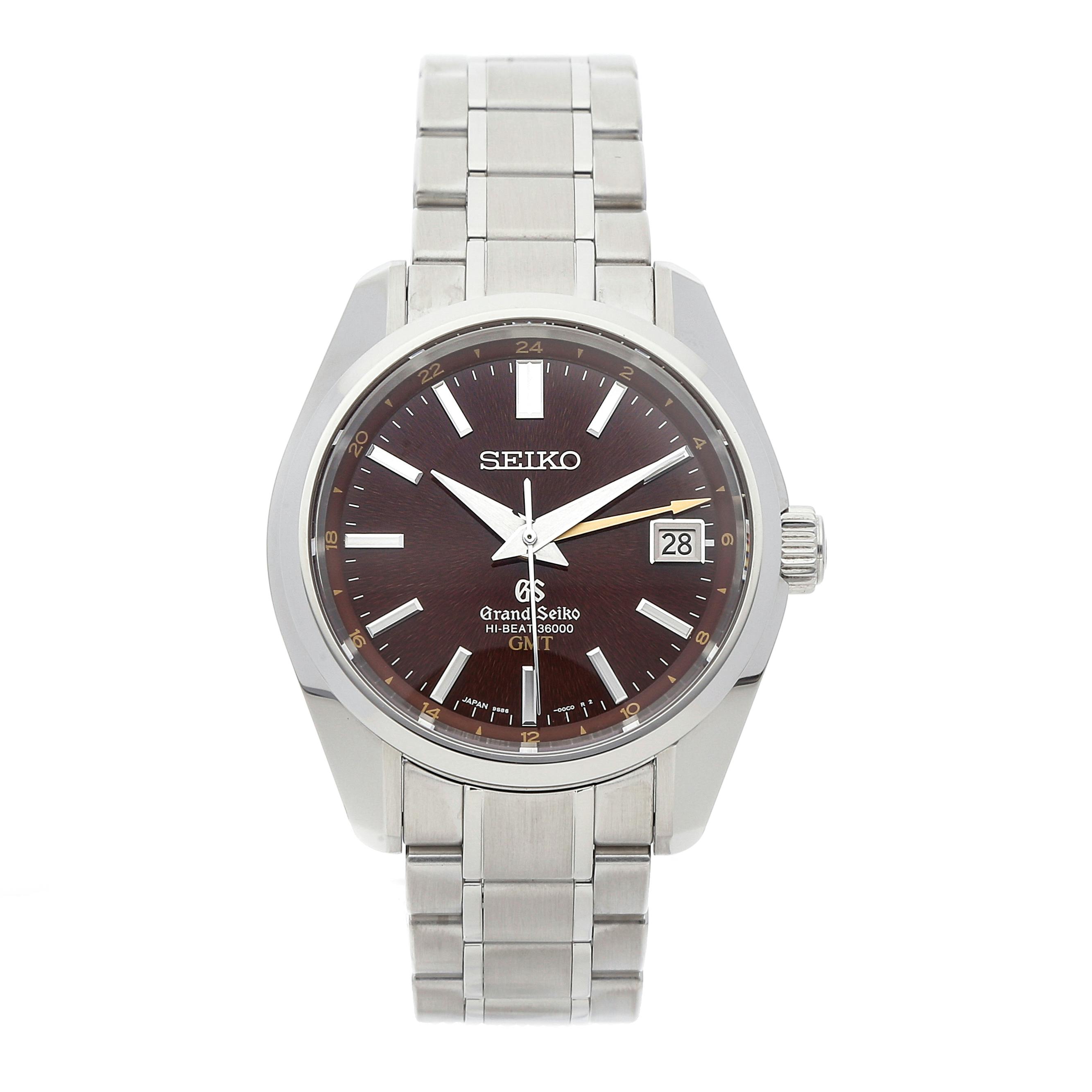 Seiko Grand Seiko Hi Beat 36000 GMT Limited Edition SBGJ021 WatchBox