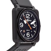 Bell & Ross BR03-92 Orange Carbon Limited Edition BR0392-O-CA
