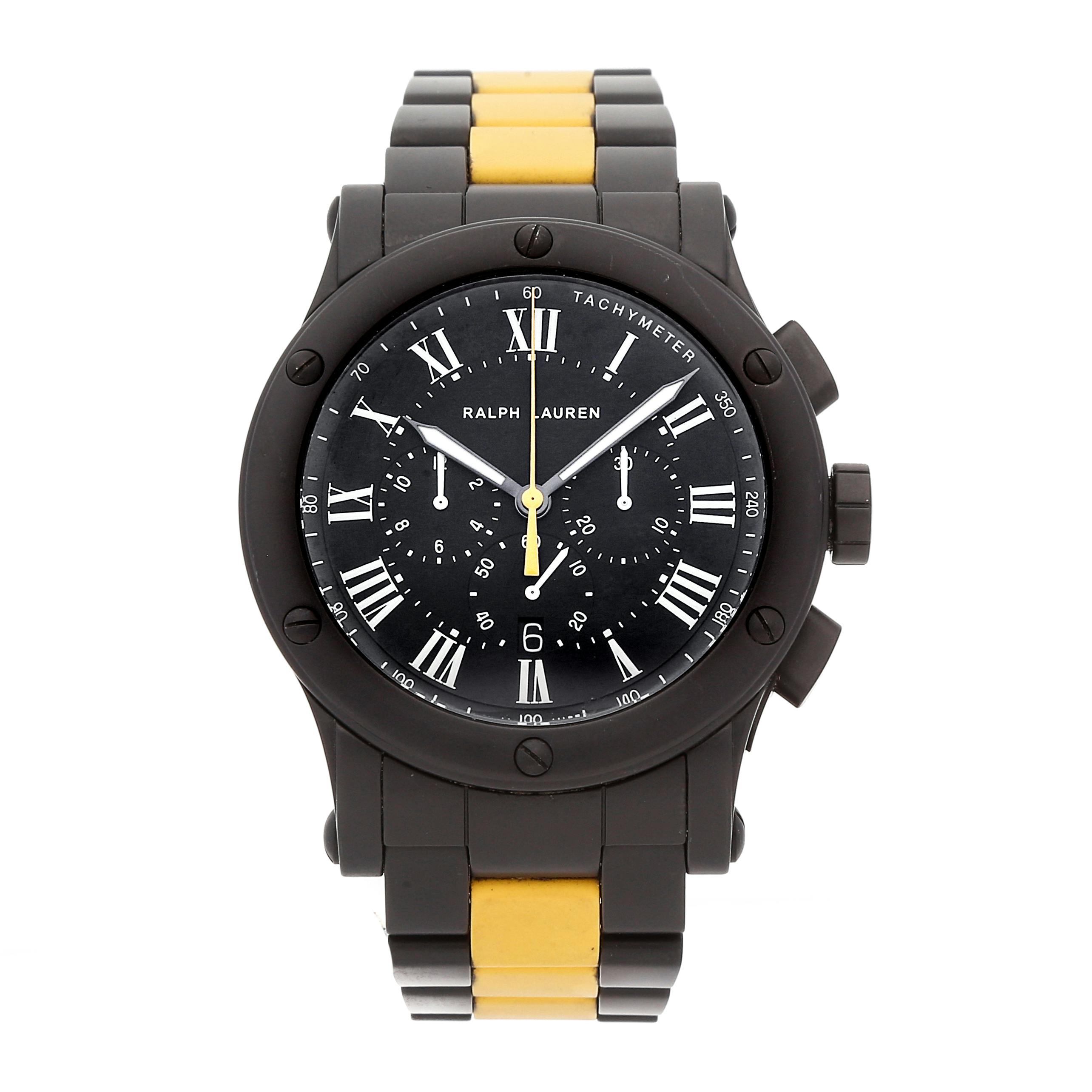 Ralph best sale lauren chronograph