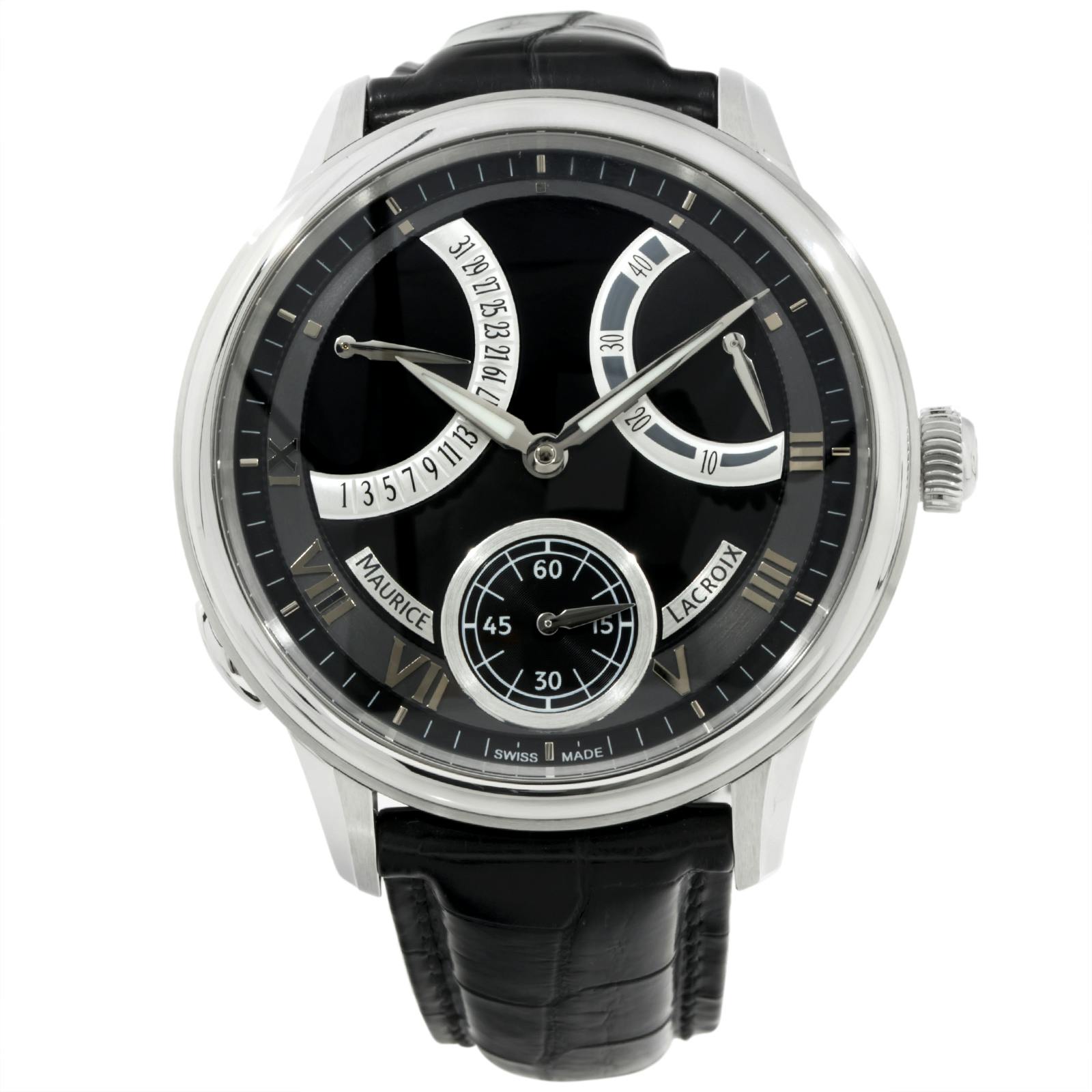 Maurice lacroix masterpiece hot sale calendrier retrograde