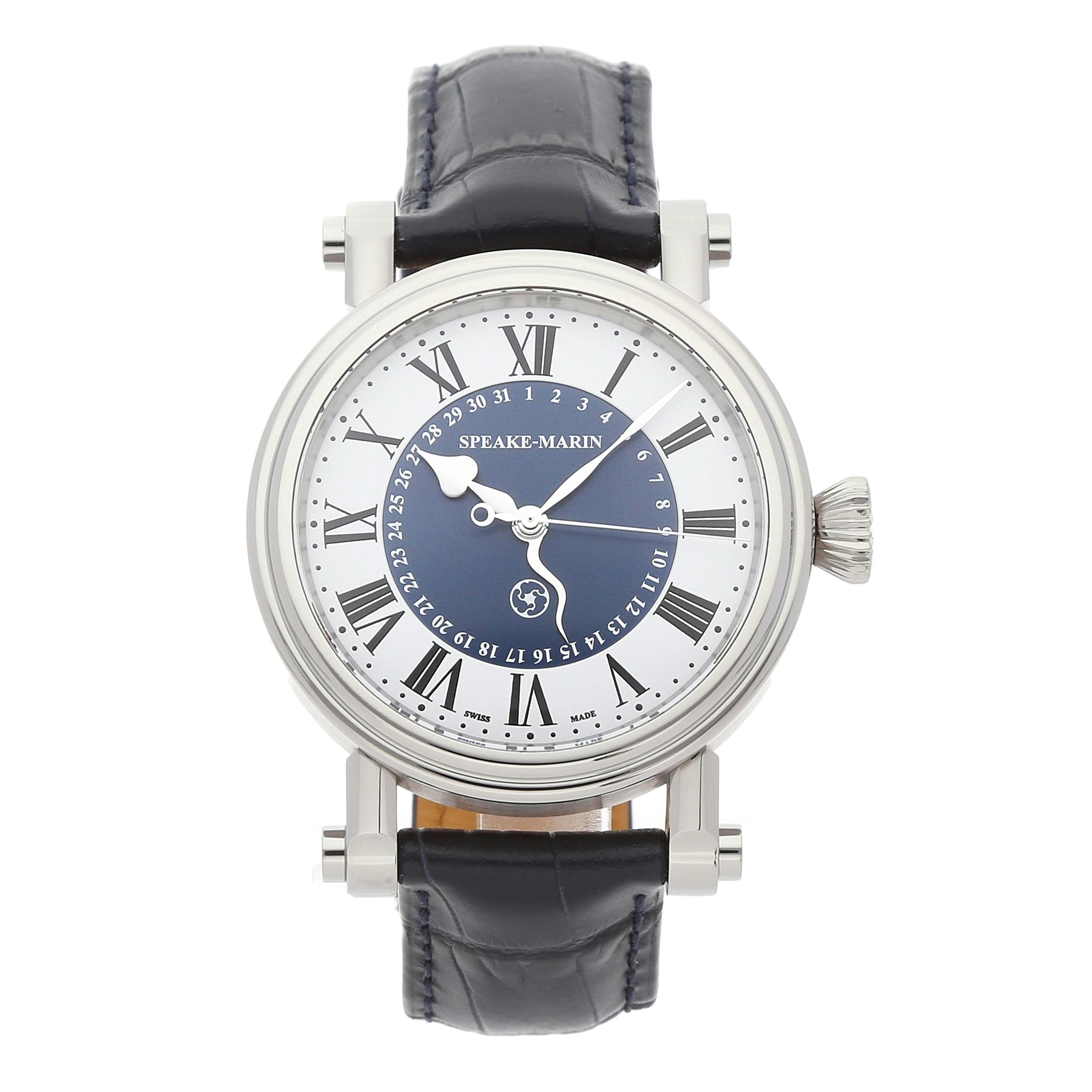 Speake Marin Serpent Calendar Blue