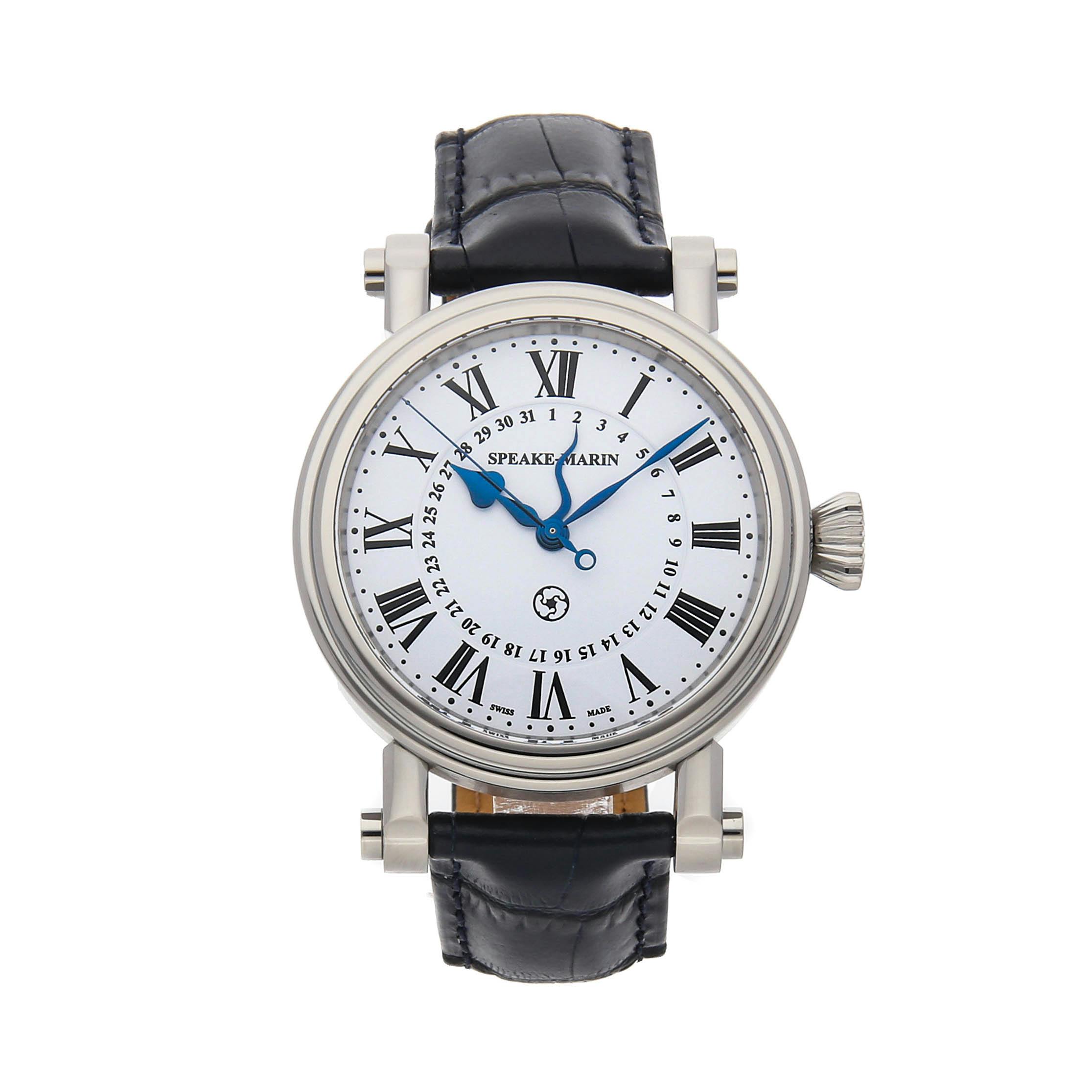 Speake Marin Serpent Calendar Blue