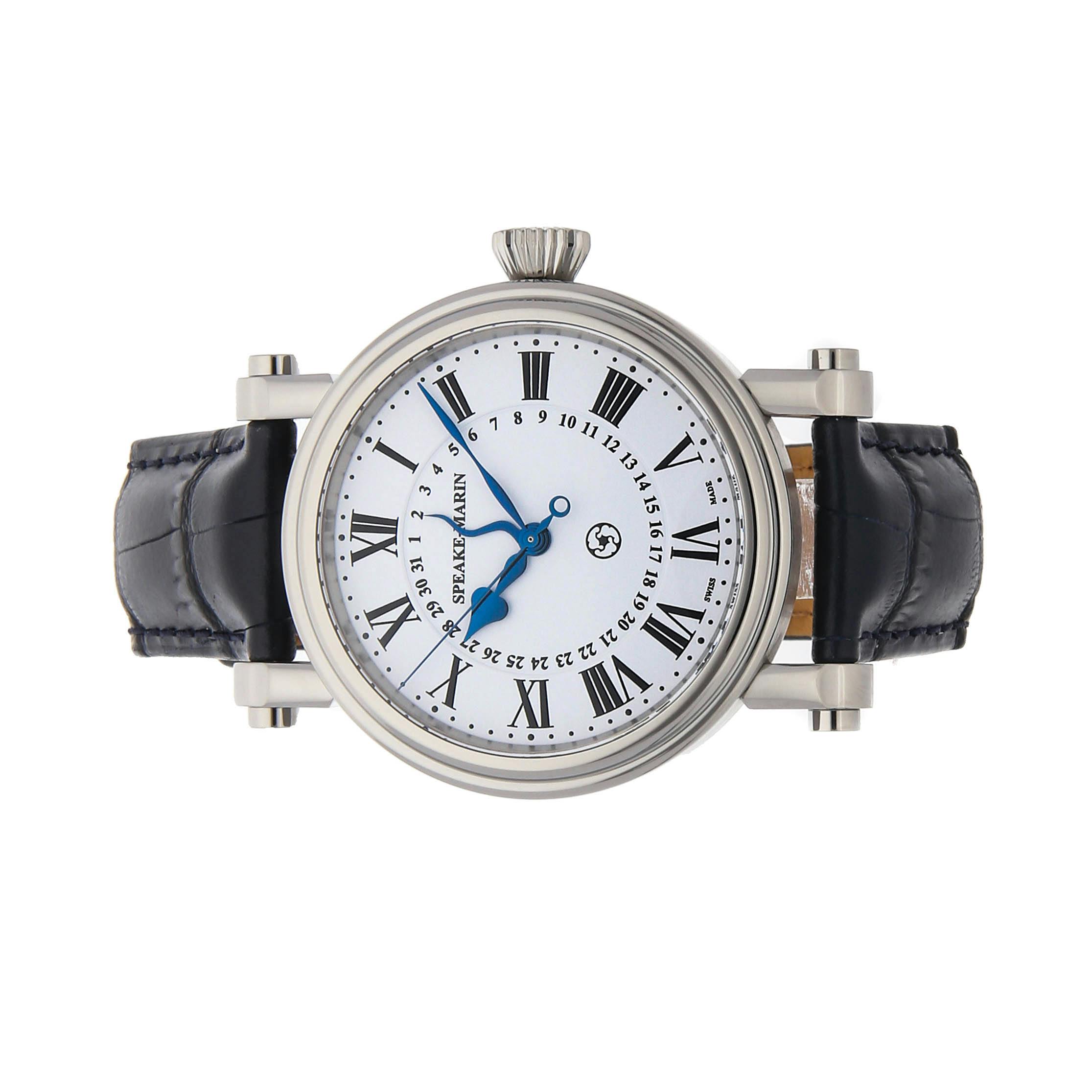 Speake Marin Serpent Calendar Blue