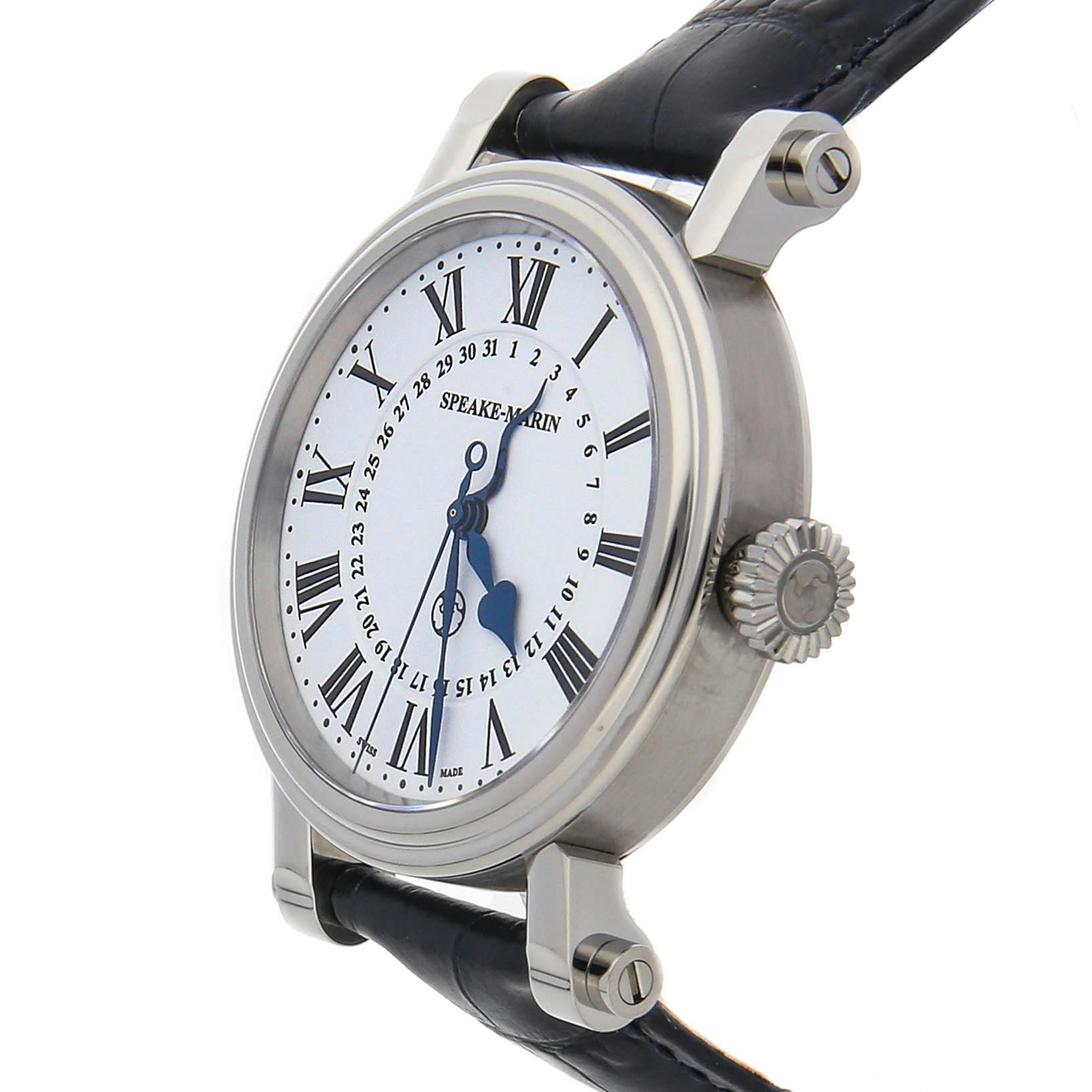 Speake Marin Serpent Calendar Blue