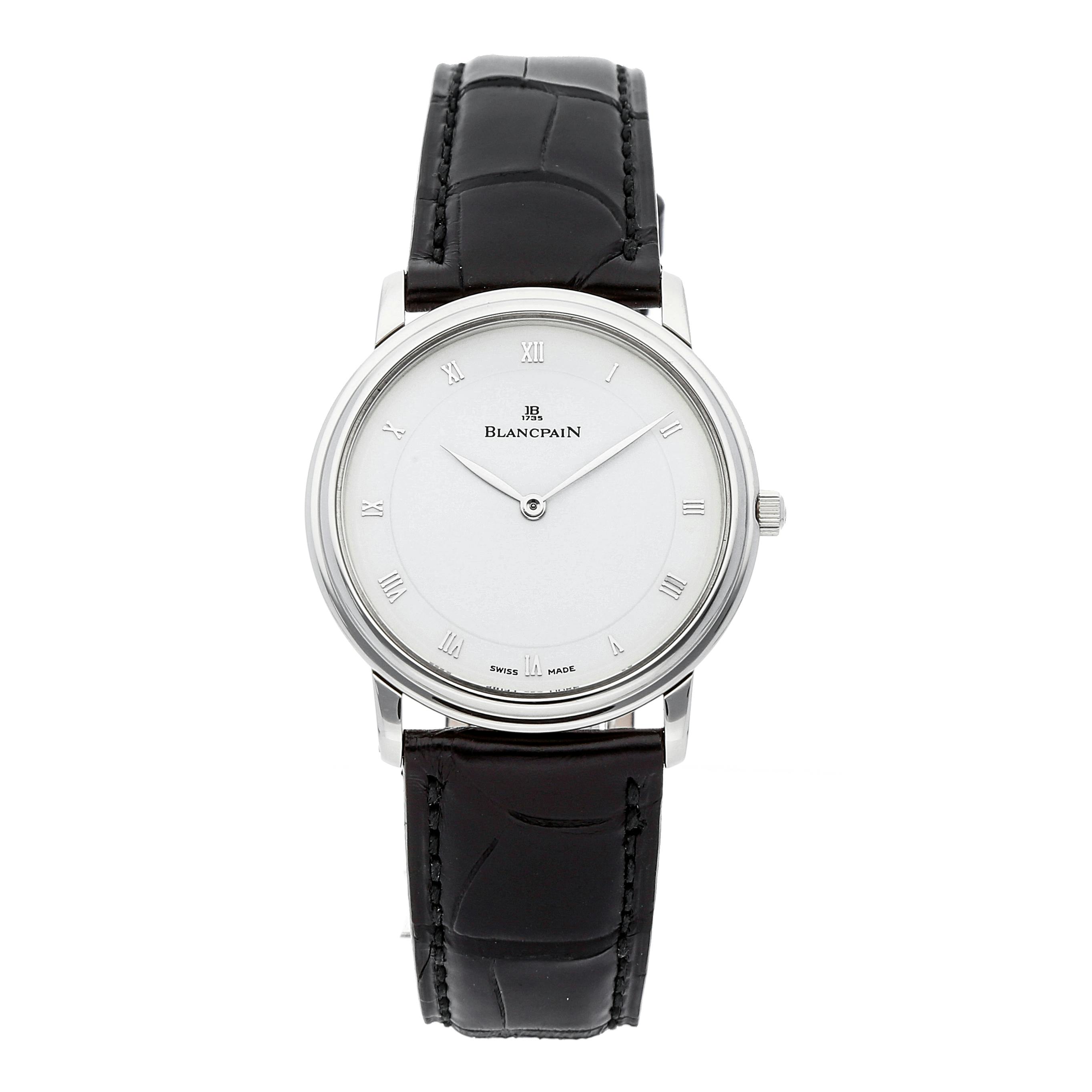 Blancpain Villeret Ultra Slim 0021 3427 55 Govberg Jewelers