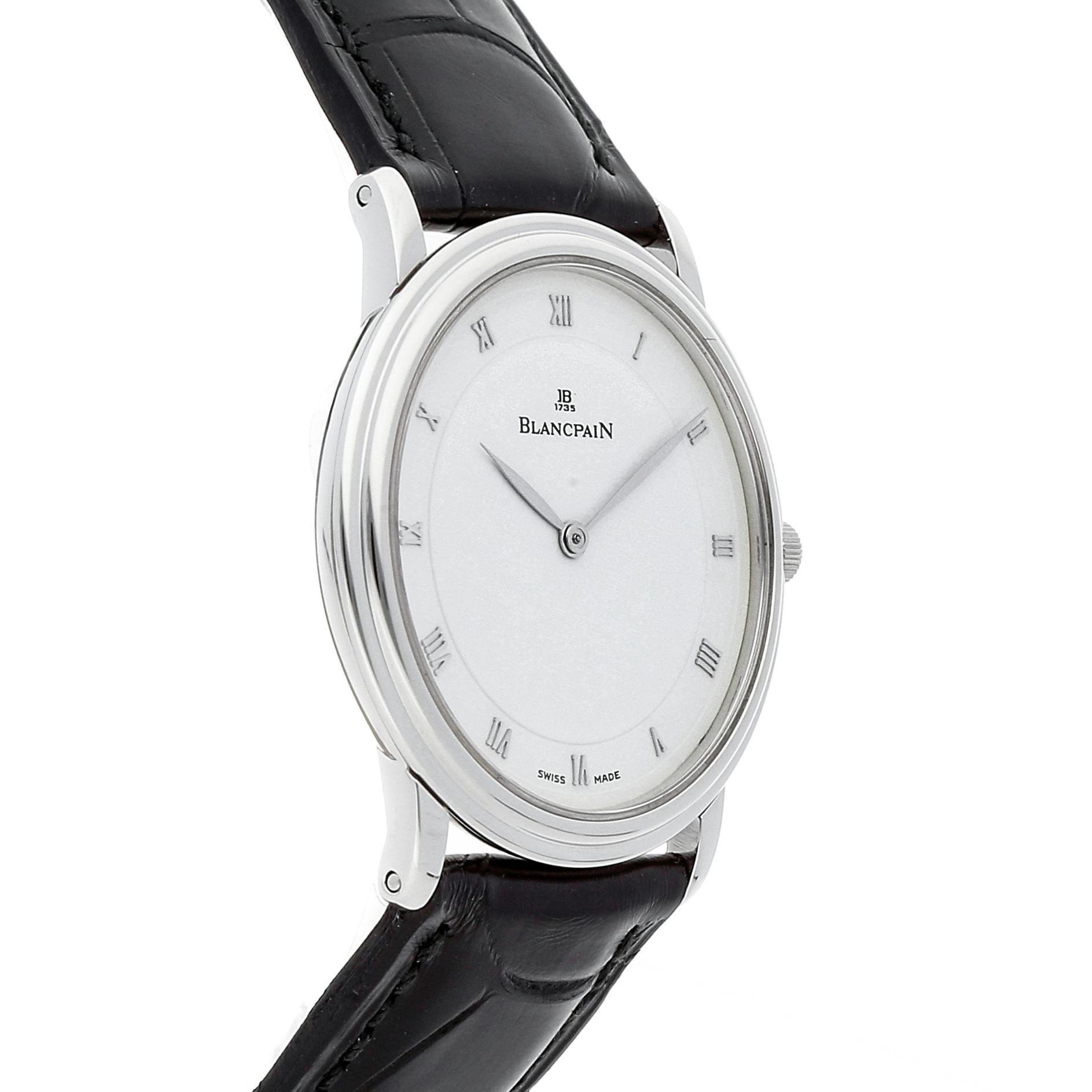 Blancpain Villeret Ultra Slim 0021 3427 55 Govberg Jewelers