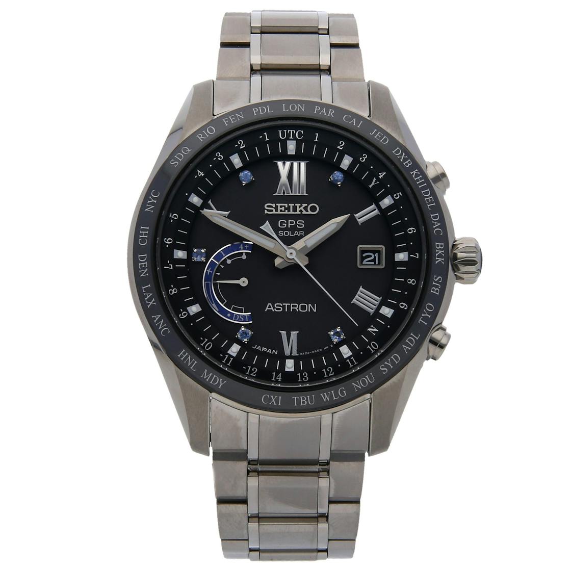 Seiko Astron GPS Solar World Time 5th Anniversary Limited Edition SSE117 |  Govberg Jewelers
