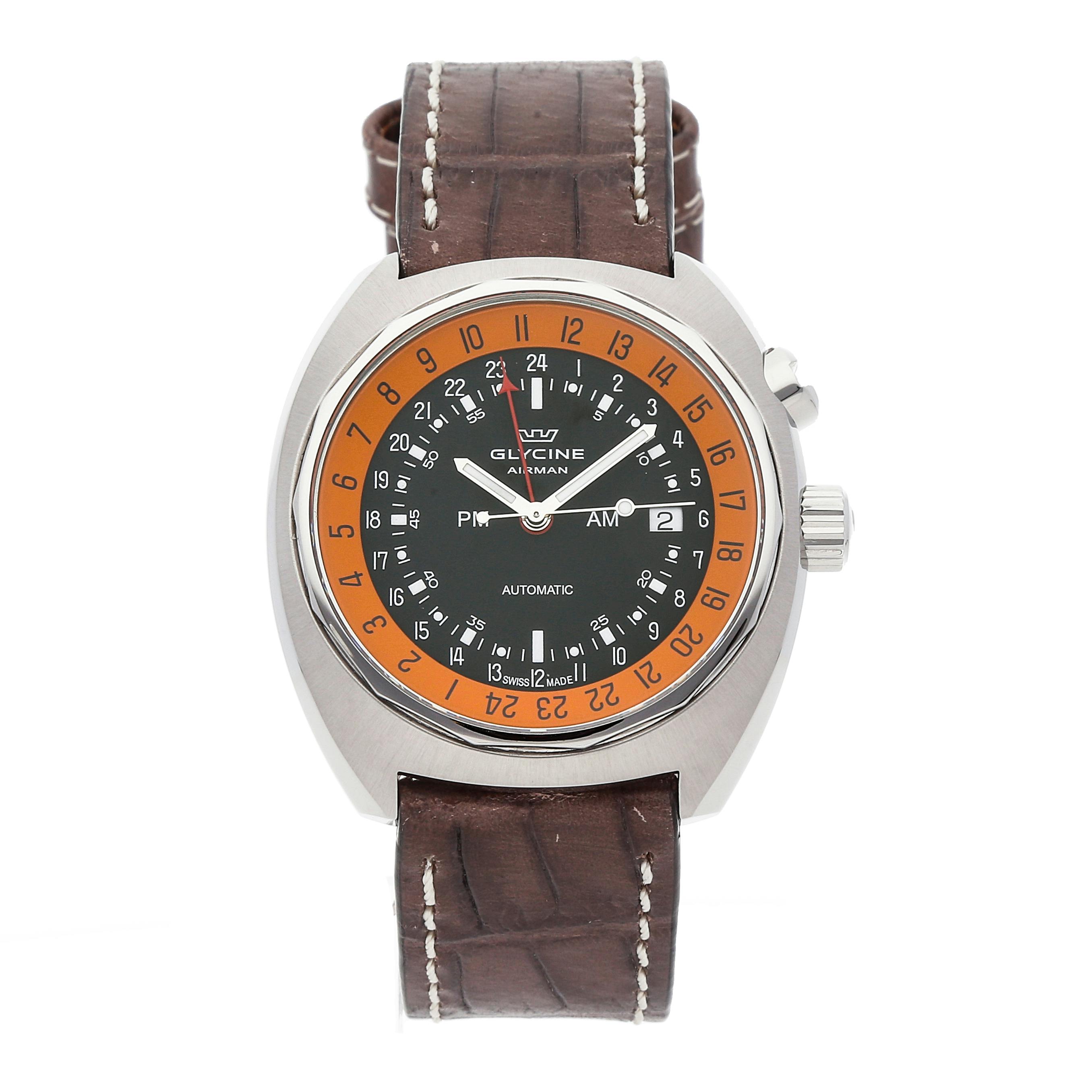 Glycine airman sst on sale 12