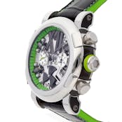 Romain Jerome Titanic-DNA Steampunk Chronograph Green Limited Edition RJ.T.CH.SP.005.07