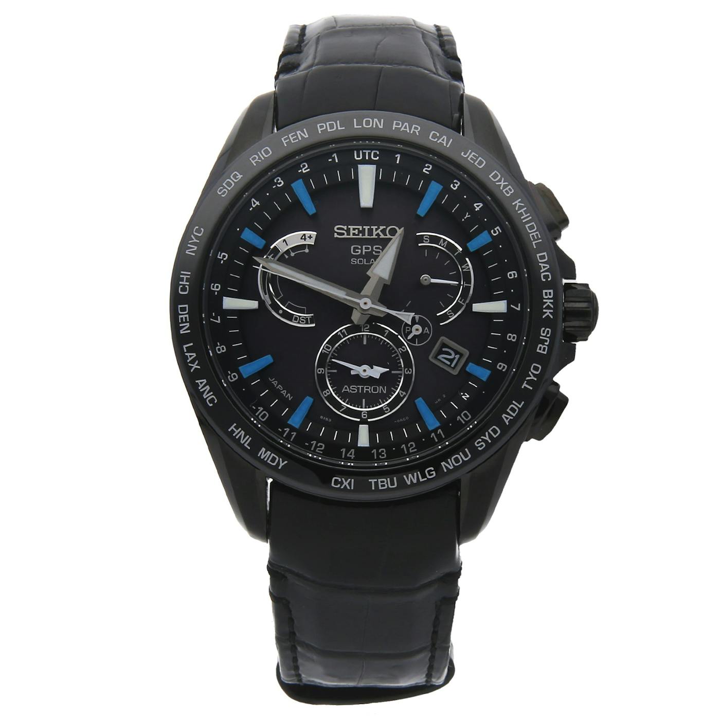 Seiko Astron GPS Solar Dual Time Limited Edition SSE067 | WatchBox