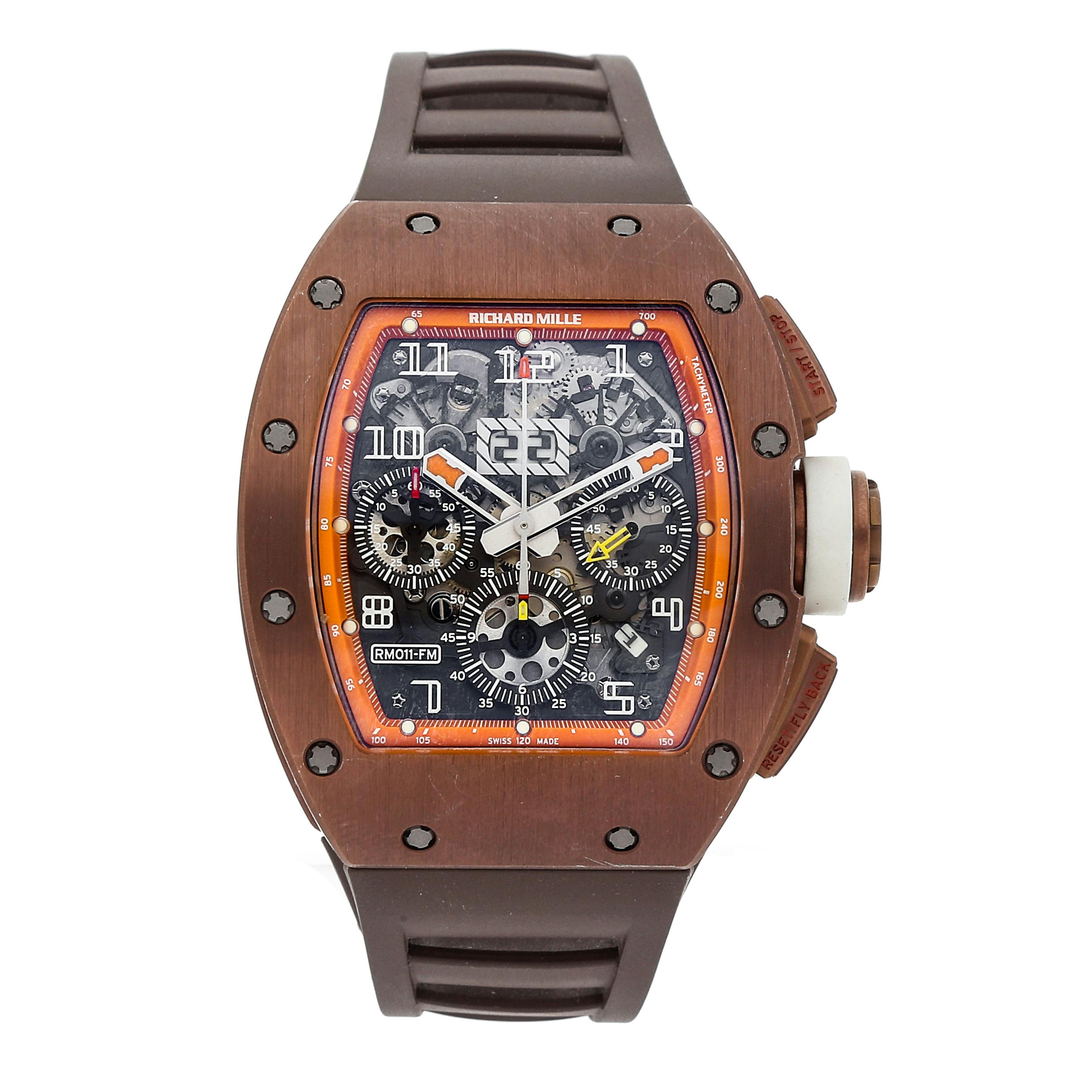 richard mille rm 011 orange storm