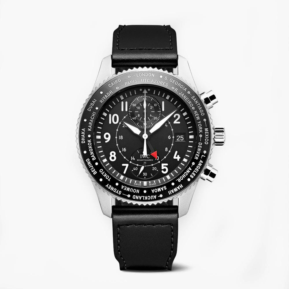 iwc pilot timezoner chronograph