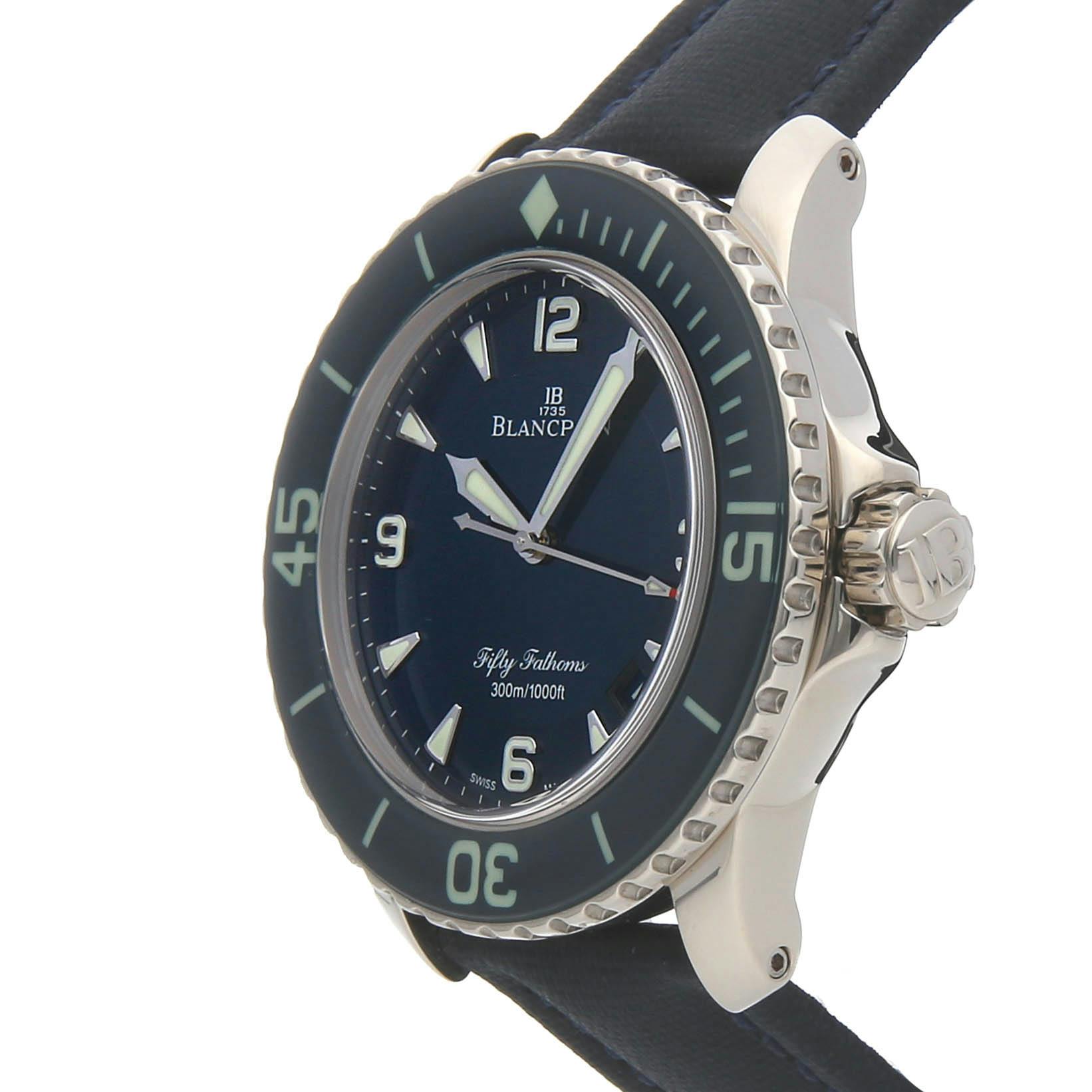 Blancpain Fifty Fathoms Limited Edition 5015 1540 52 WatchBox