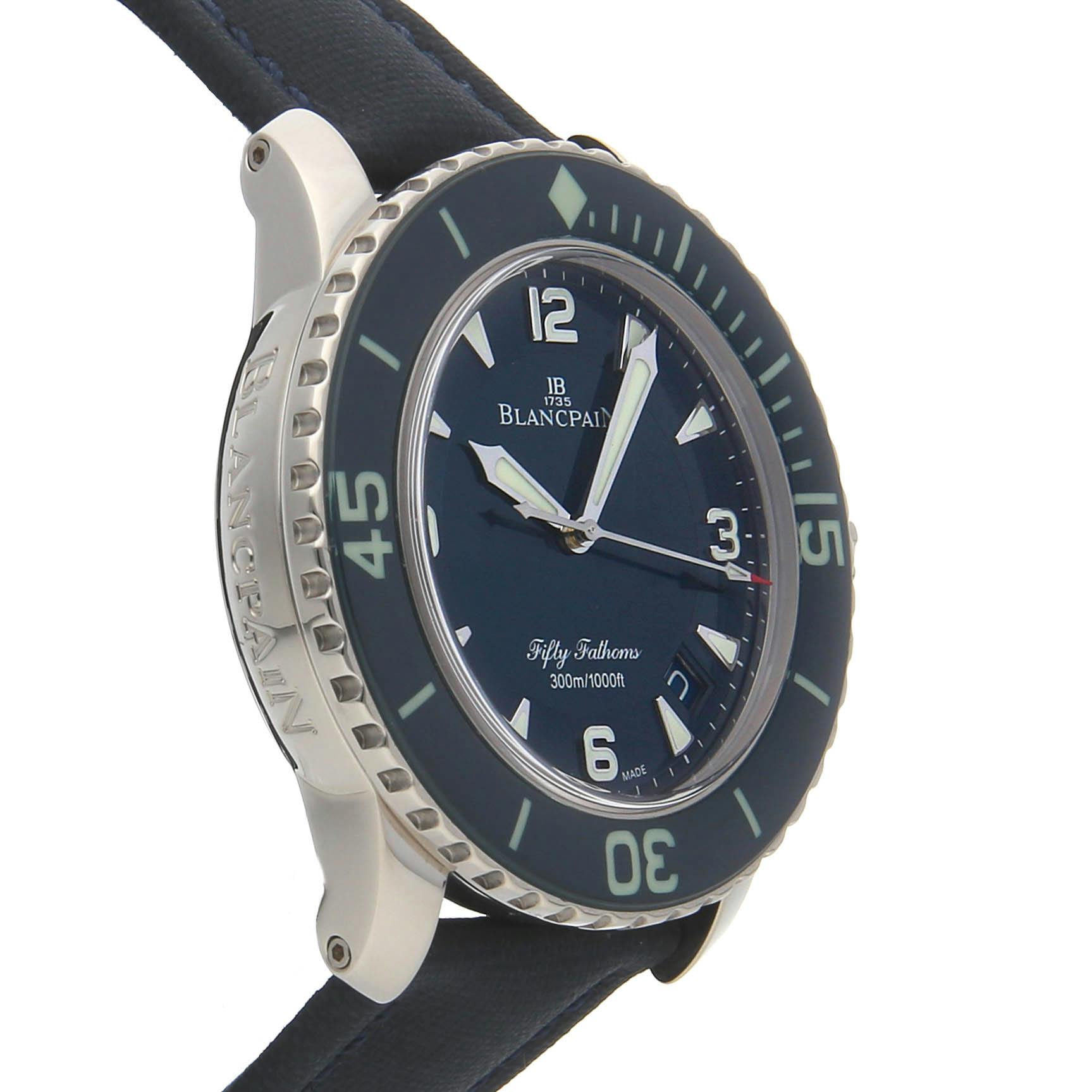 Blancpain Fifty Fathoms Limited Edition 5015 1540 52 WatchBox