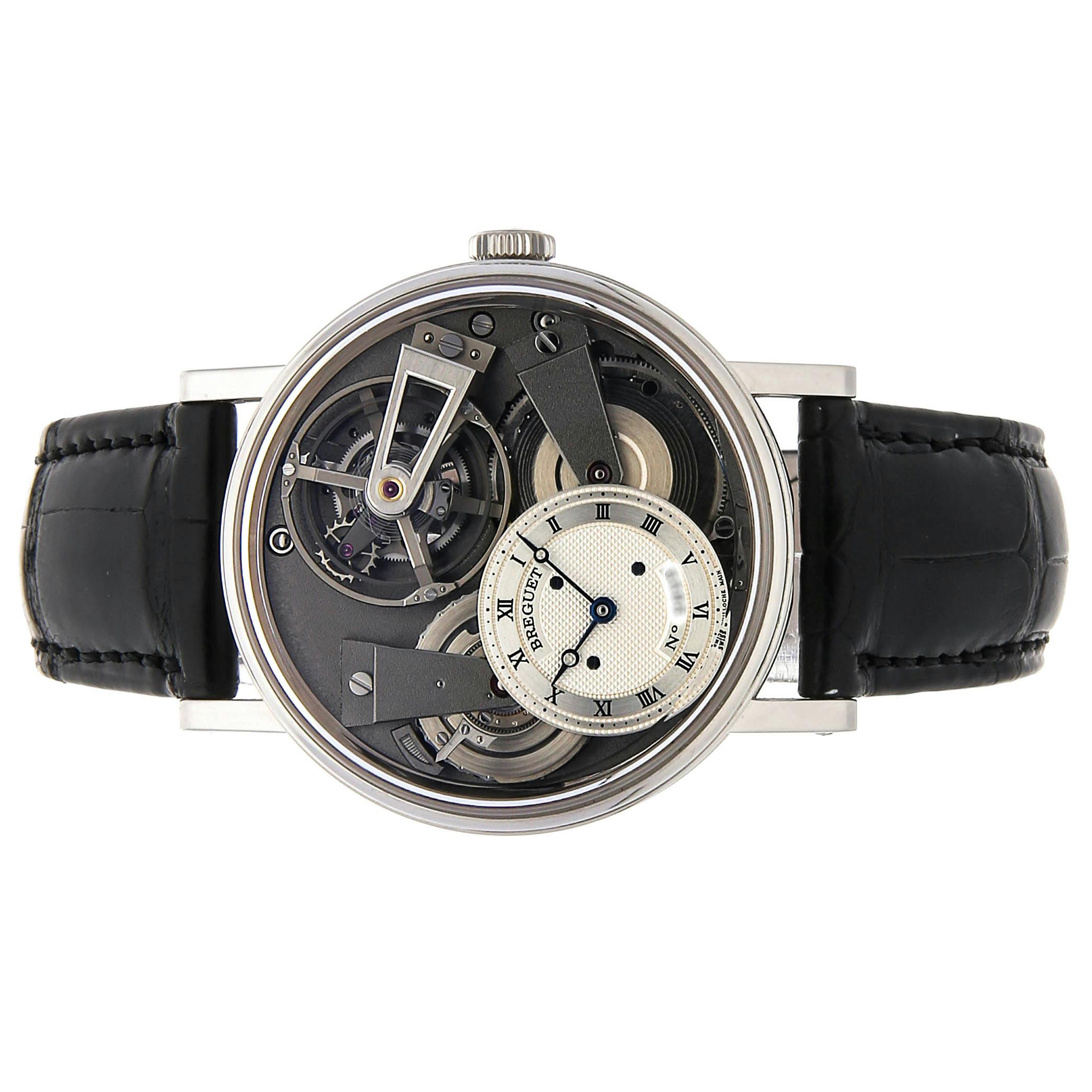 Breguet La Tradition Fusee Tourbillon 7047PT 11 9ZU Govberg Jewelers