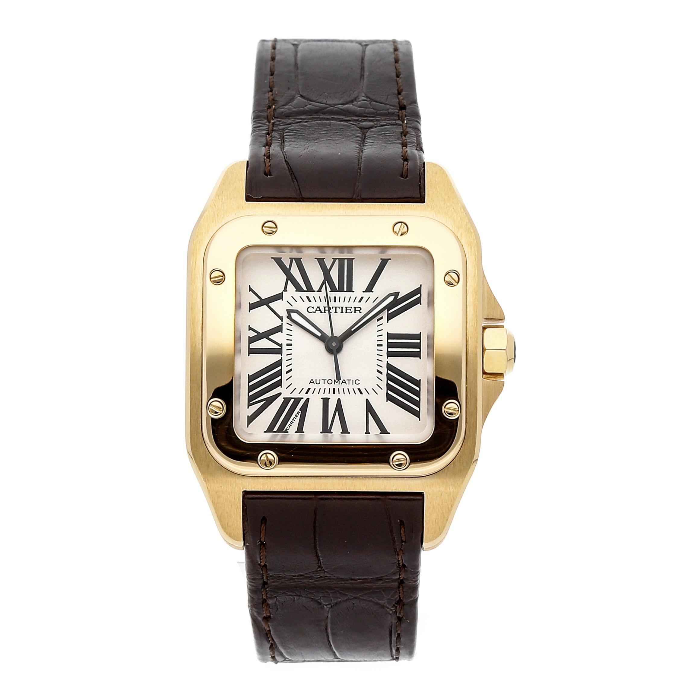 Cartier Santos 100 Medium W20112Y1 Govberg Jewelers