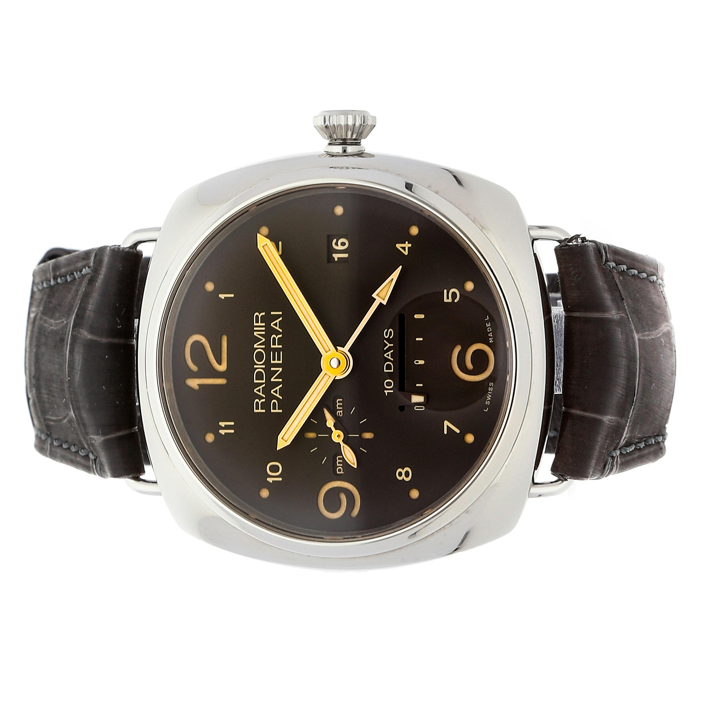 Panerai Radiomir 10 Days GMT PAM 391 Govberg Jewelers