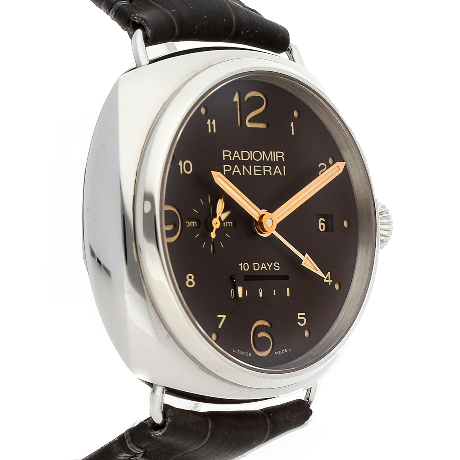 Panerai Radiomir 10 Days GMT PAM 391 Govberg Jewelers