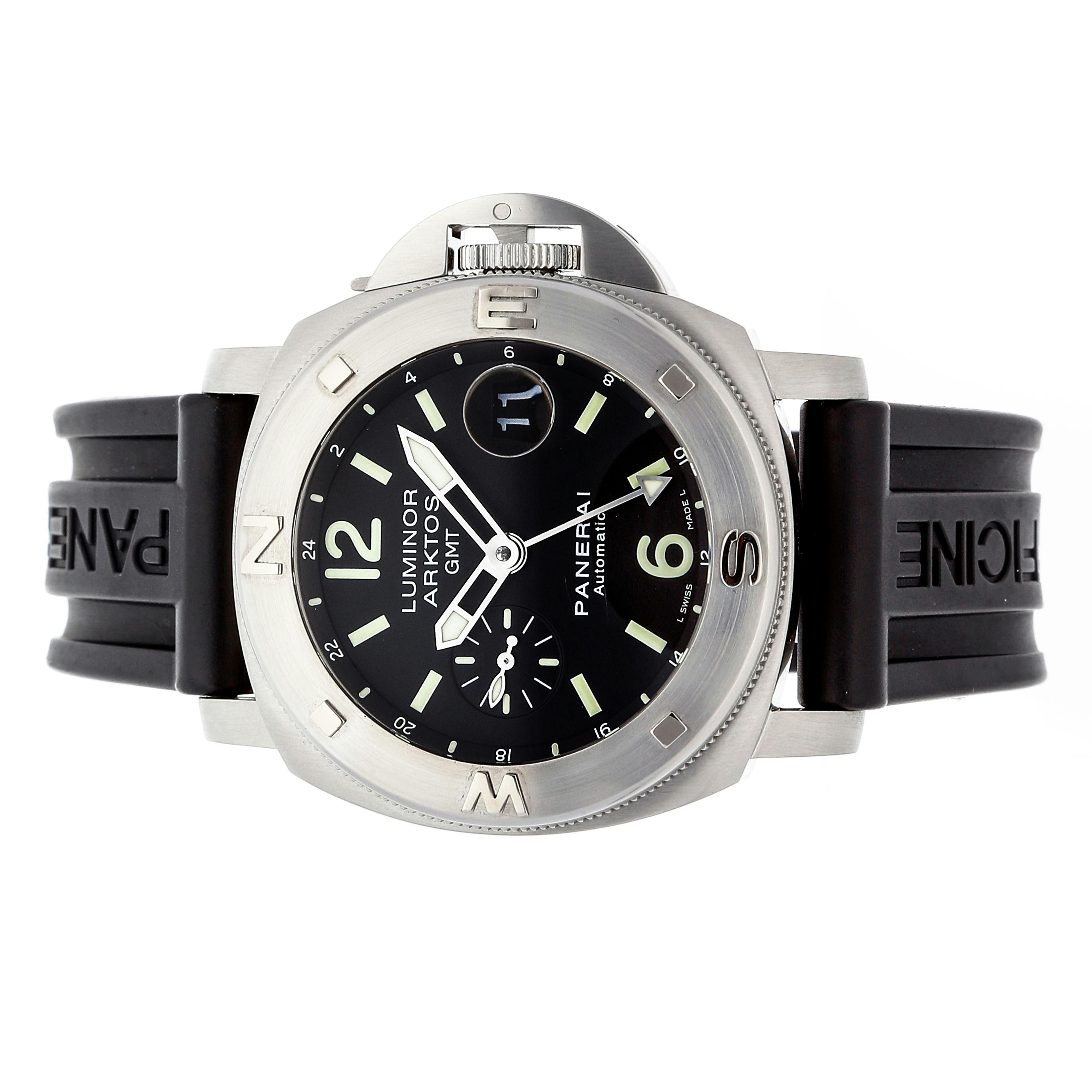 Panerai Luminor Submersible Arktos GMT PAM 186 Govberg Jewelers