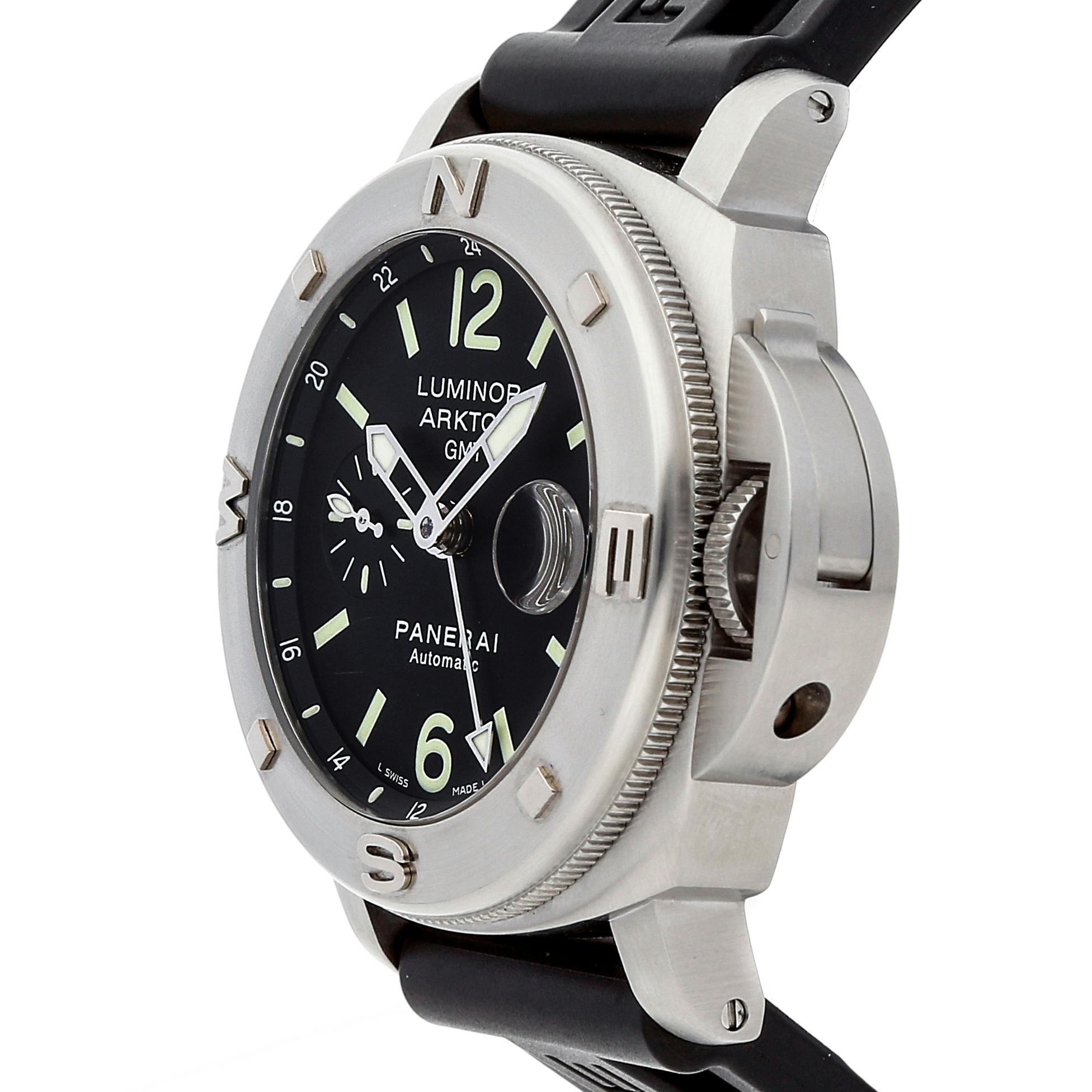 Panerai Luminor Submersible Arktos GMT PAM 186 Govberg Jewelers