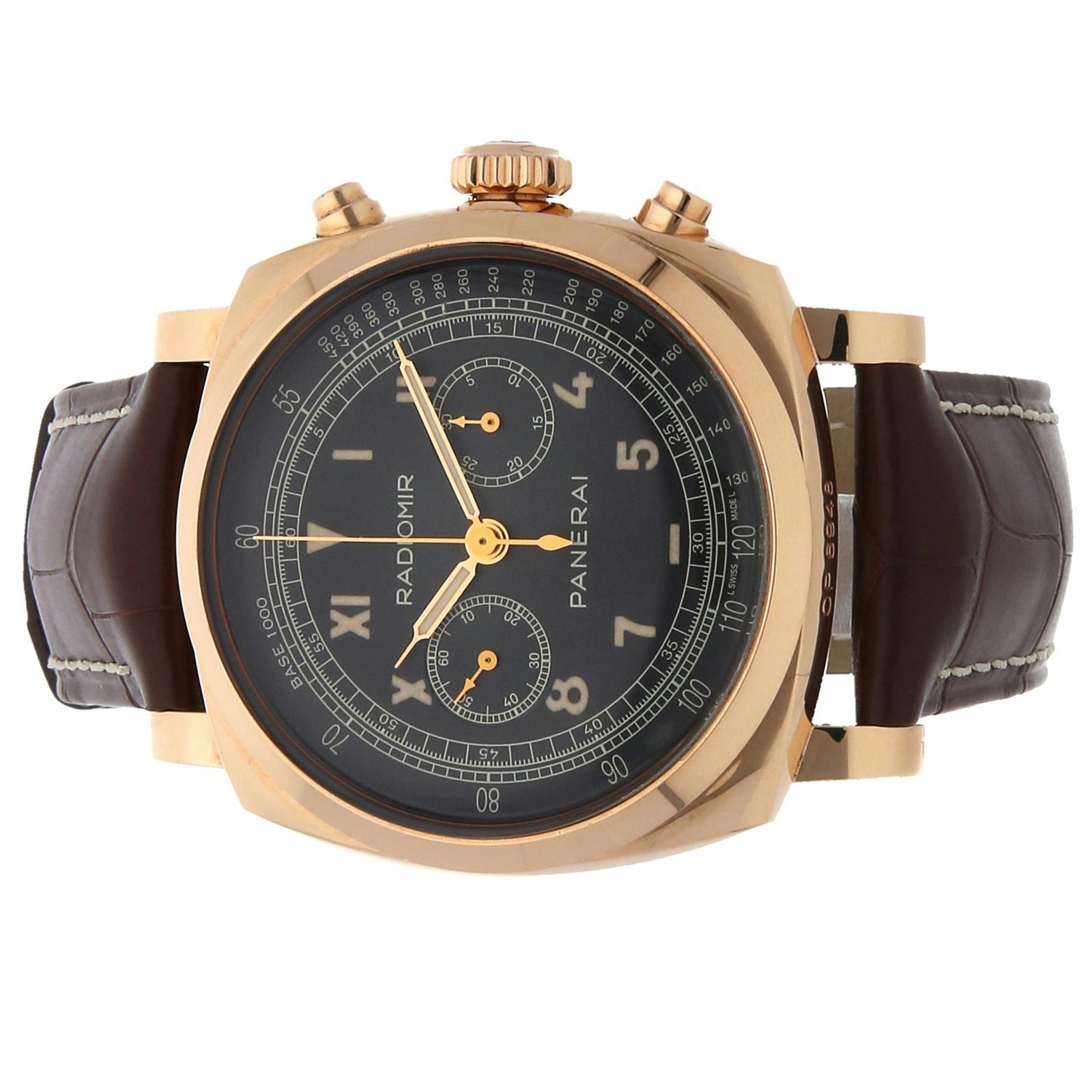 Panerai Radiomir 1940 Chronograph Oro Rosso PAM 519 Govberg Jewelers