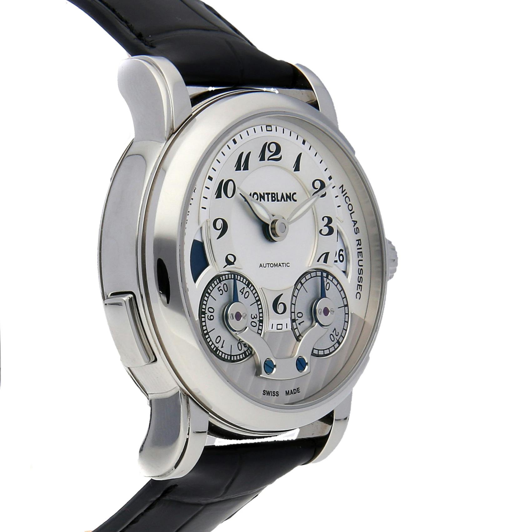 Montblanc nicolas rieussec chronograph discount automatic men's watch 106595