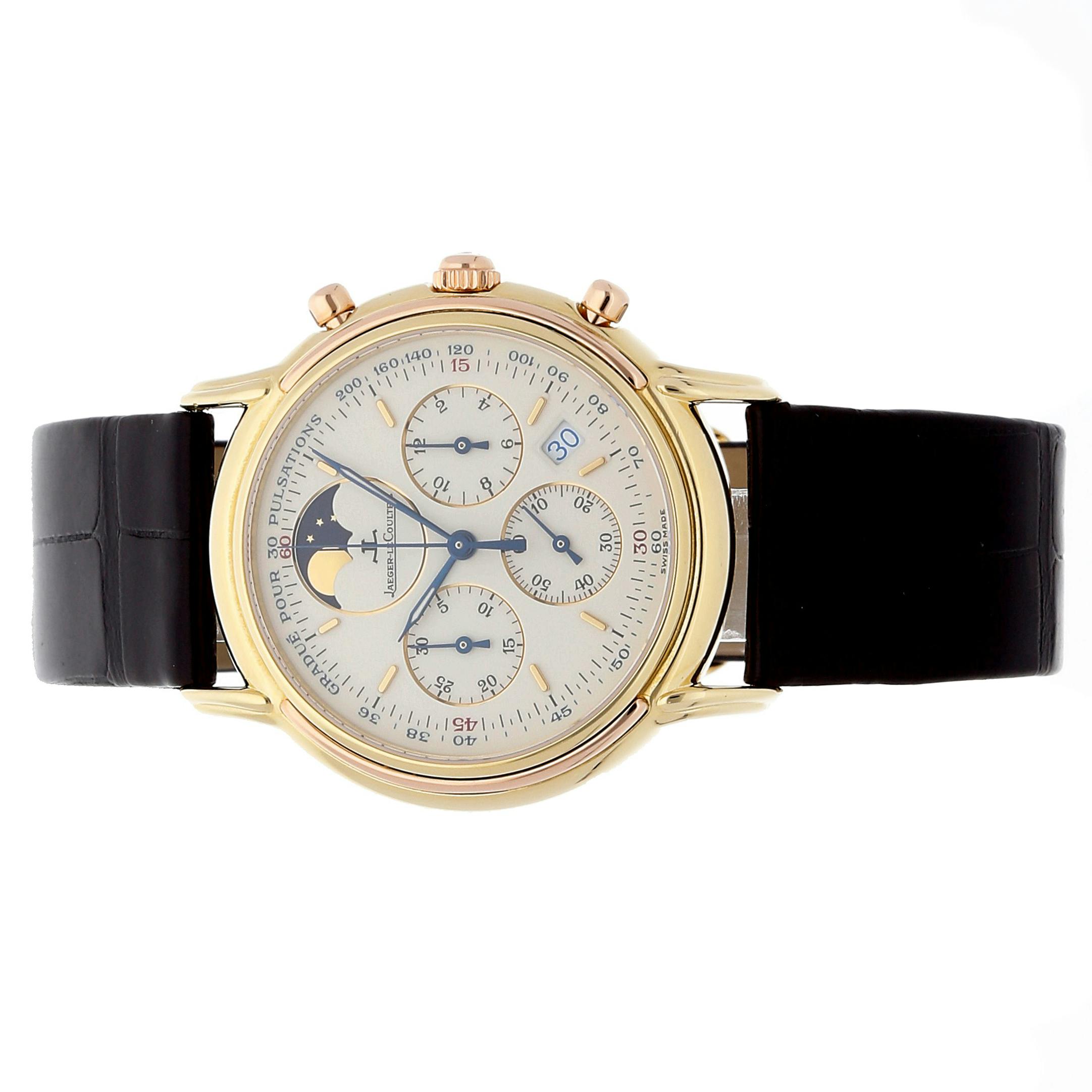 Jaeger LeCoultre Odysseus Chronograph Moon Phase 165.7.3 Govberg