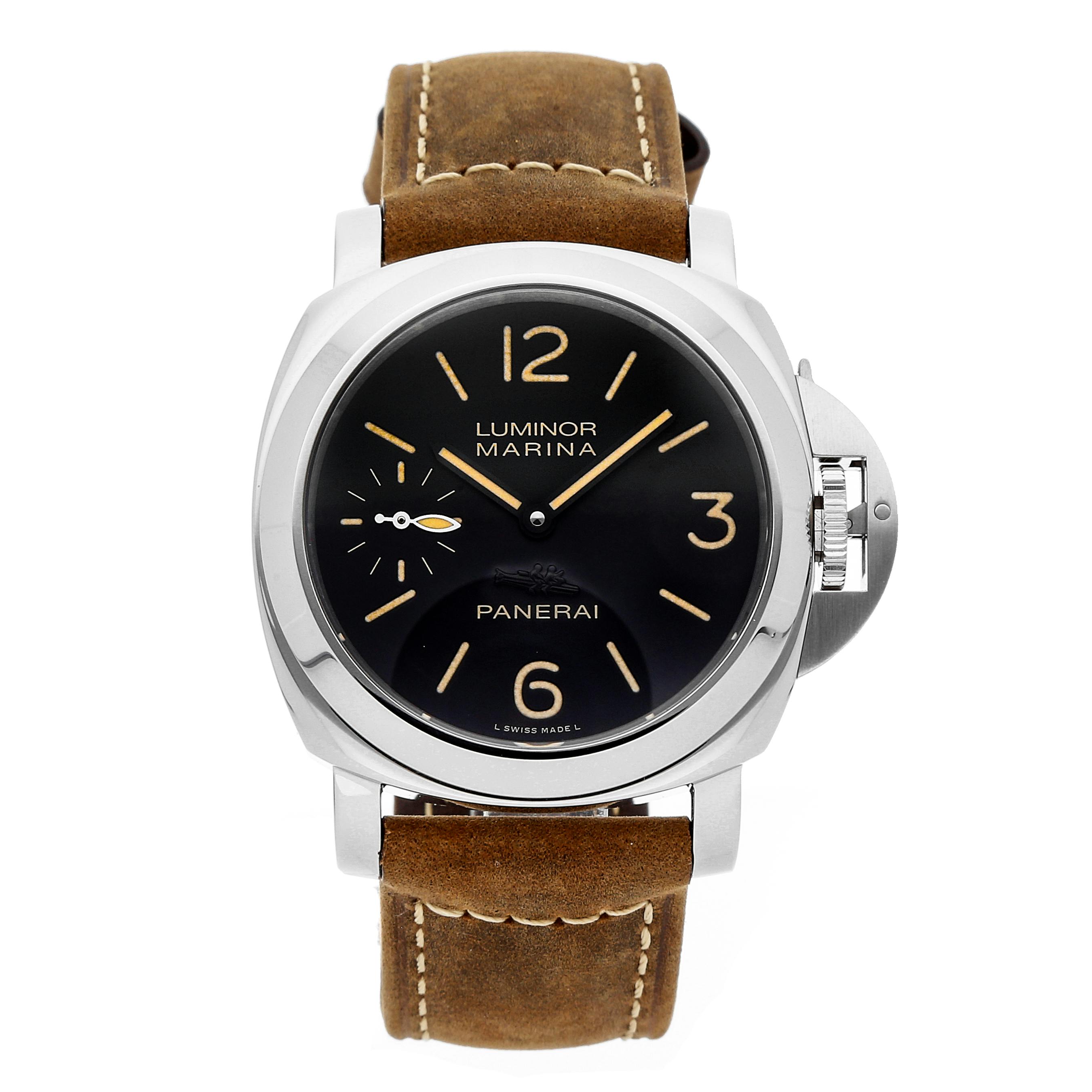 Panerai Luminor Marina Acciaio PAM 412 Govberg Jewelers