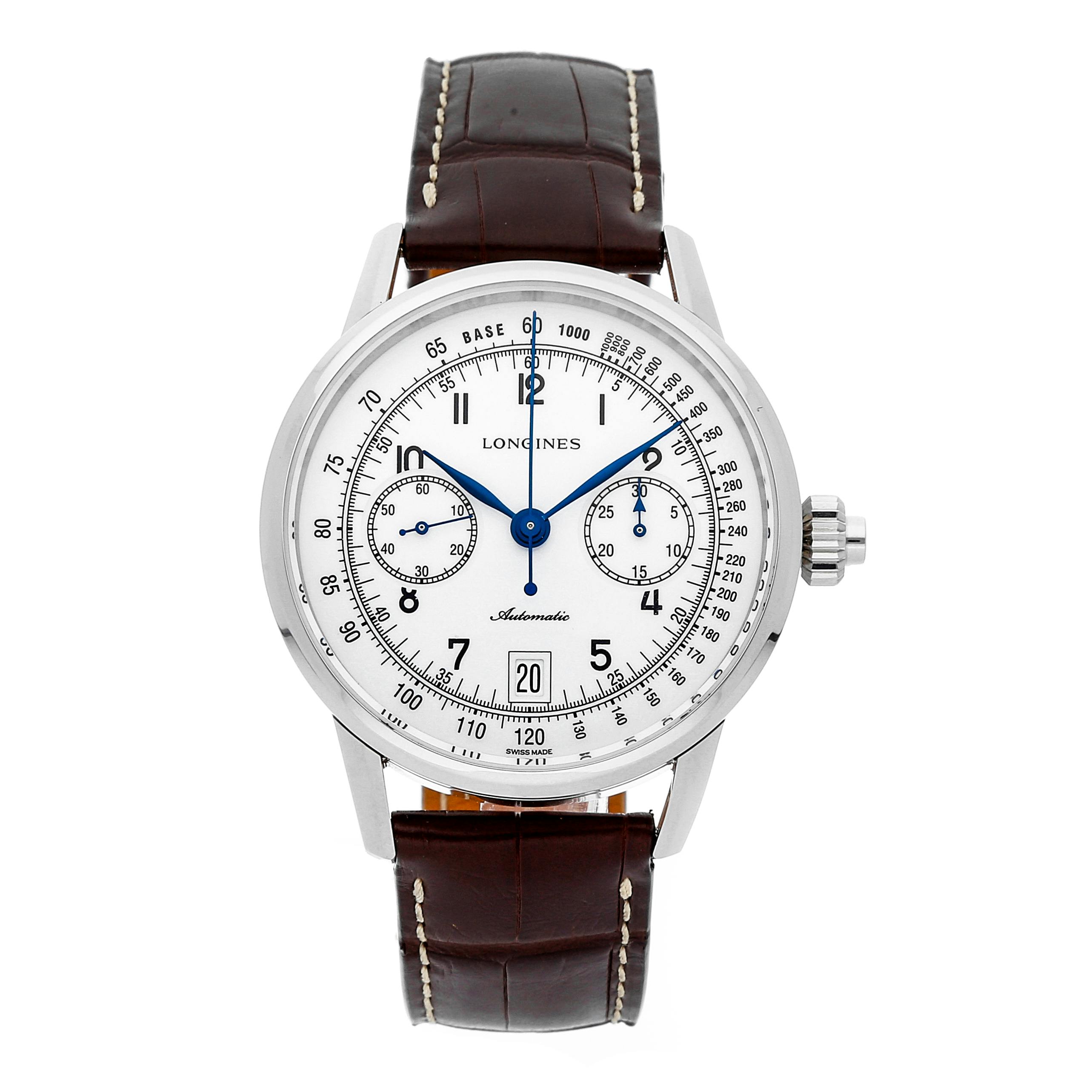 Longines Heritage Chronograph L2.800.4.23.2 Govberg Jewelers