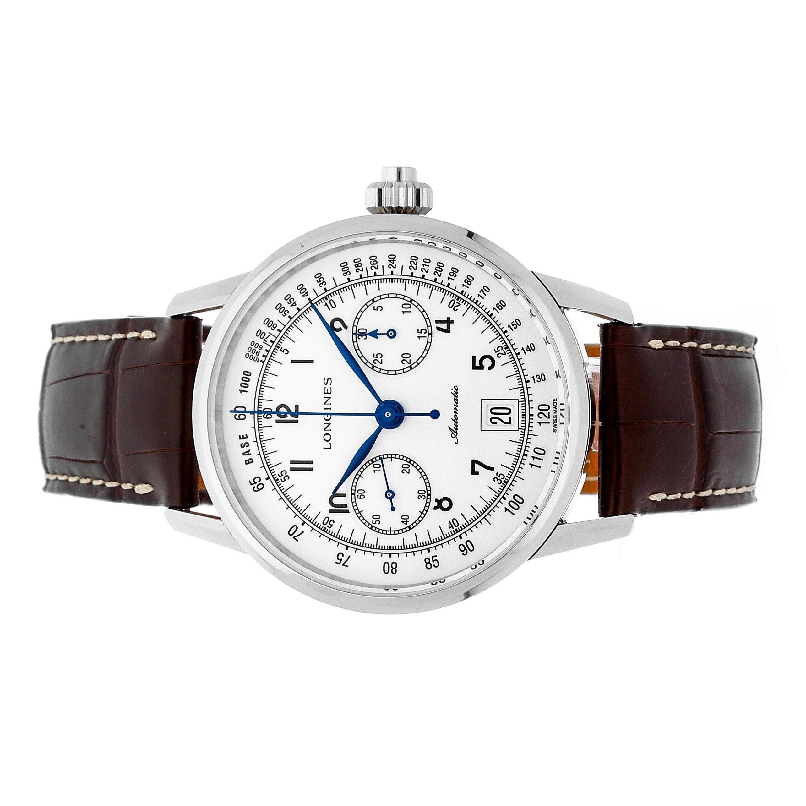 Longines Heritage Chronograph L2.800.4.23.2 Govberg Jewelers