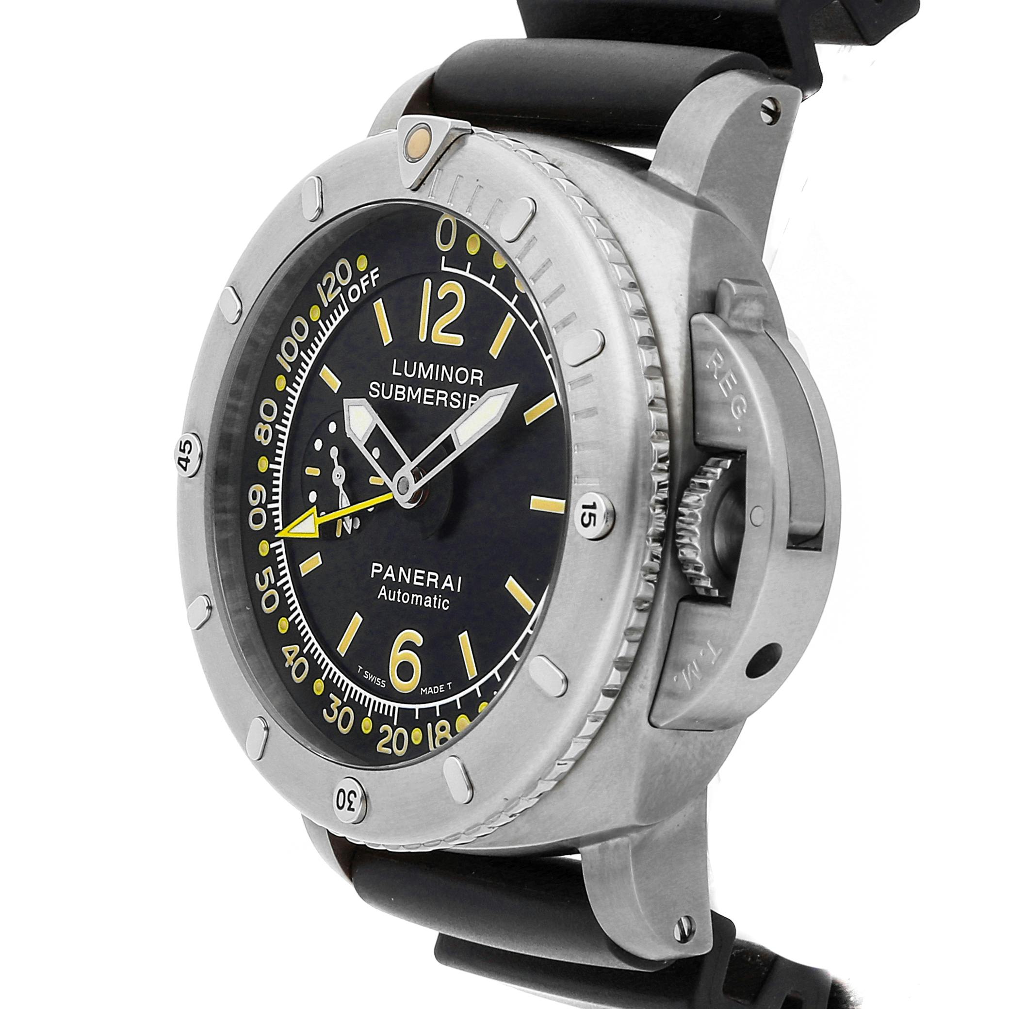 Panerai depth gauge watch sale