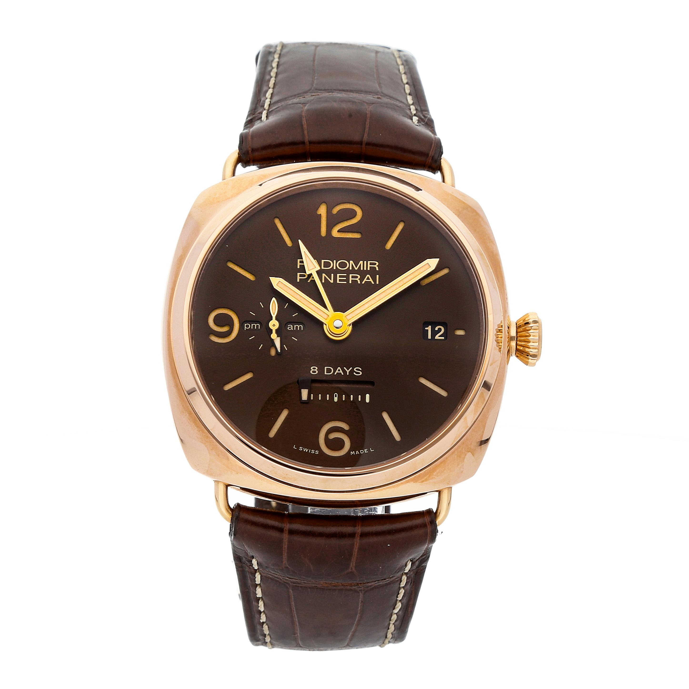 Panerai Radiomir 8 Days GMT Oro Rosso Limited Edition PAM 395