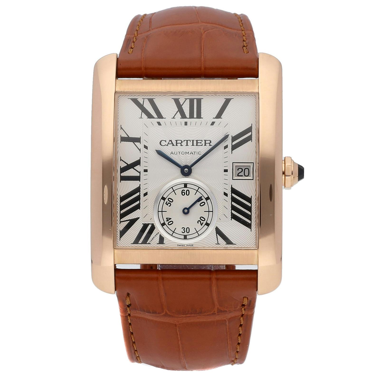 Cartier tank mc on sale gold