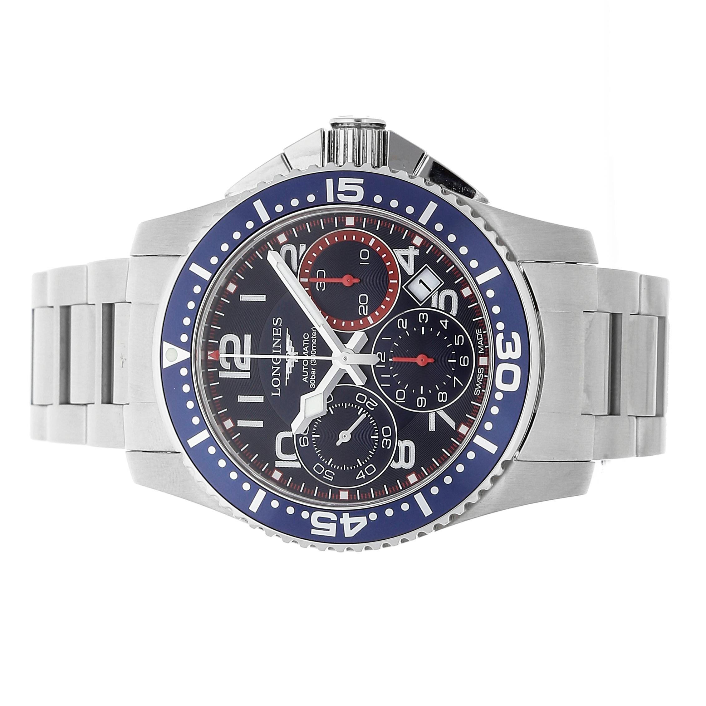 Longines HydroConquest Chronograph L3.696.4.03.6 WatchBox