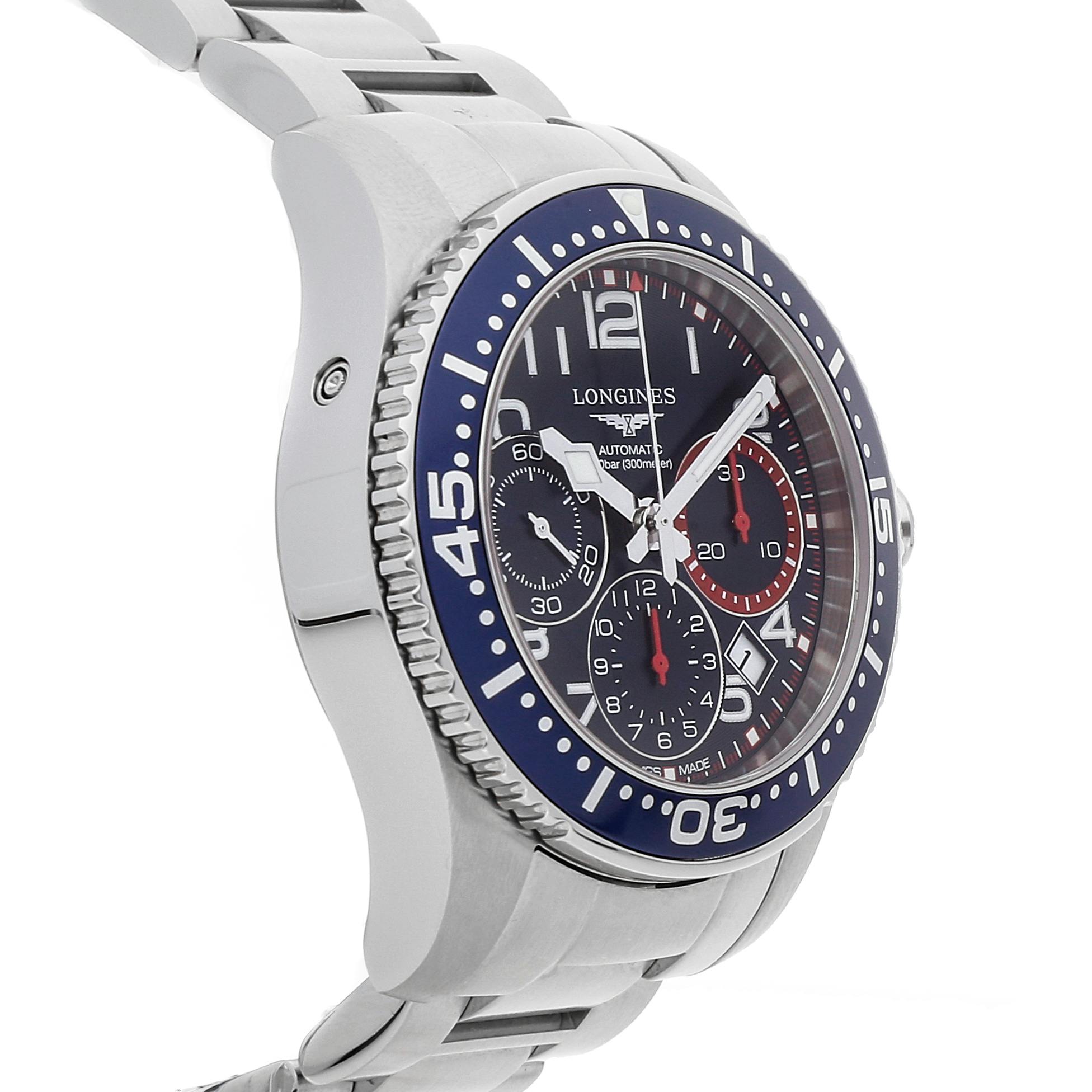 Longines HydroConquest Chronograph L3.696.4.03.6 WatchBox