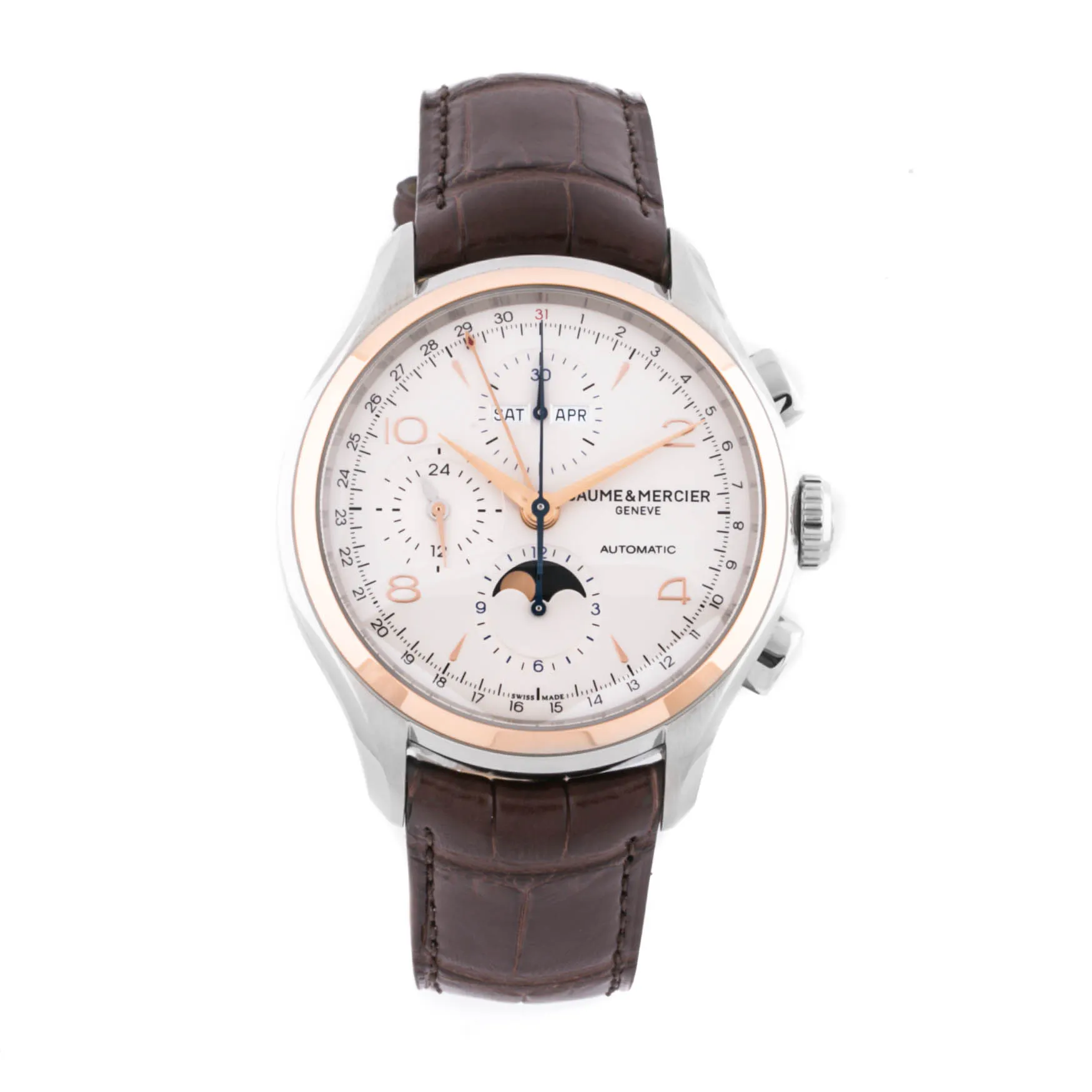 Baume et Mercier M0A10280 Clifton Core Mens Chronograph Automatic Watch