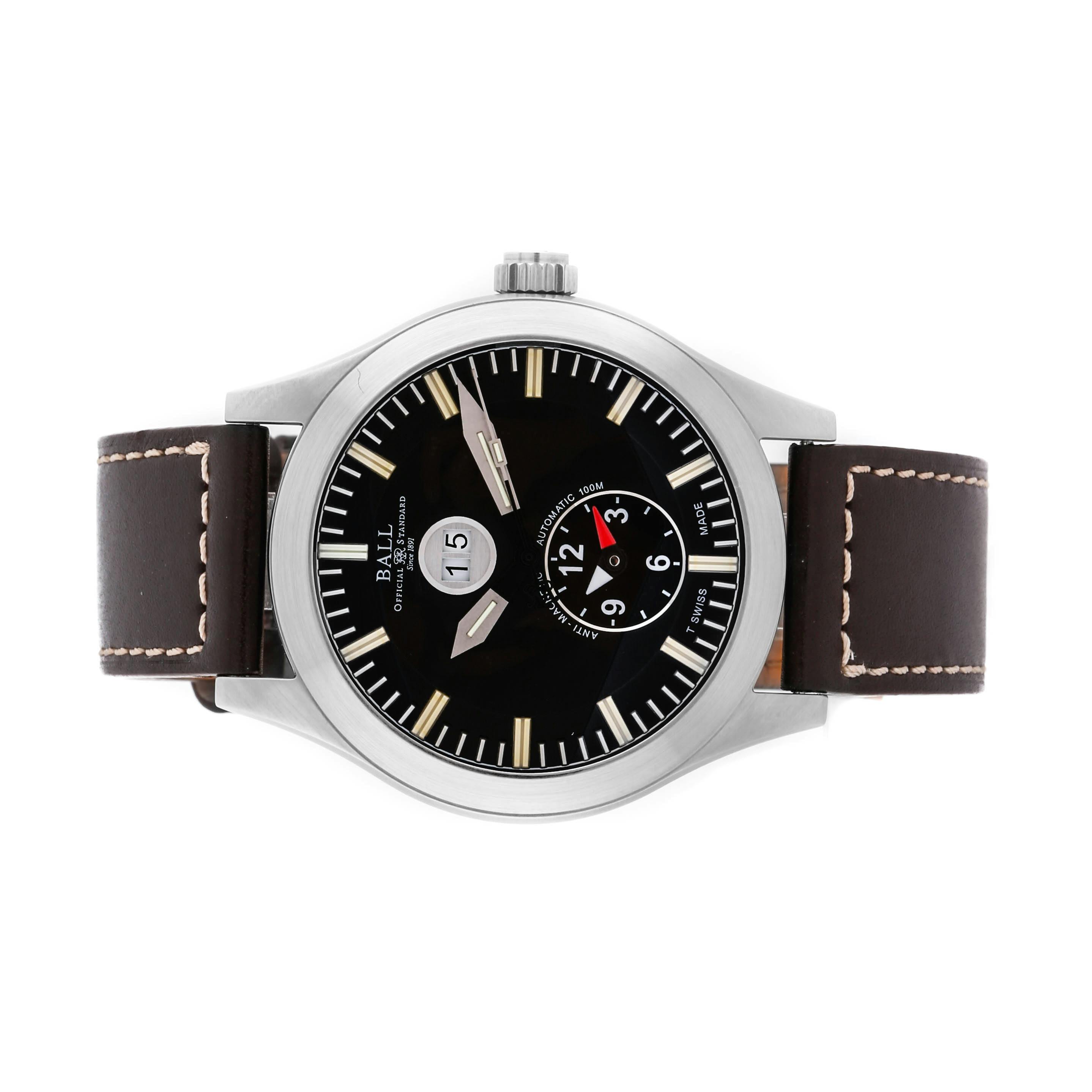 Ball engineer master ii aviator dual time hot sale