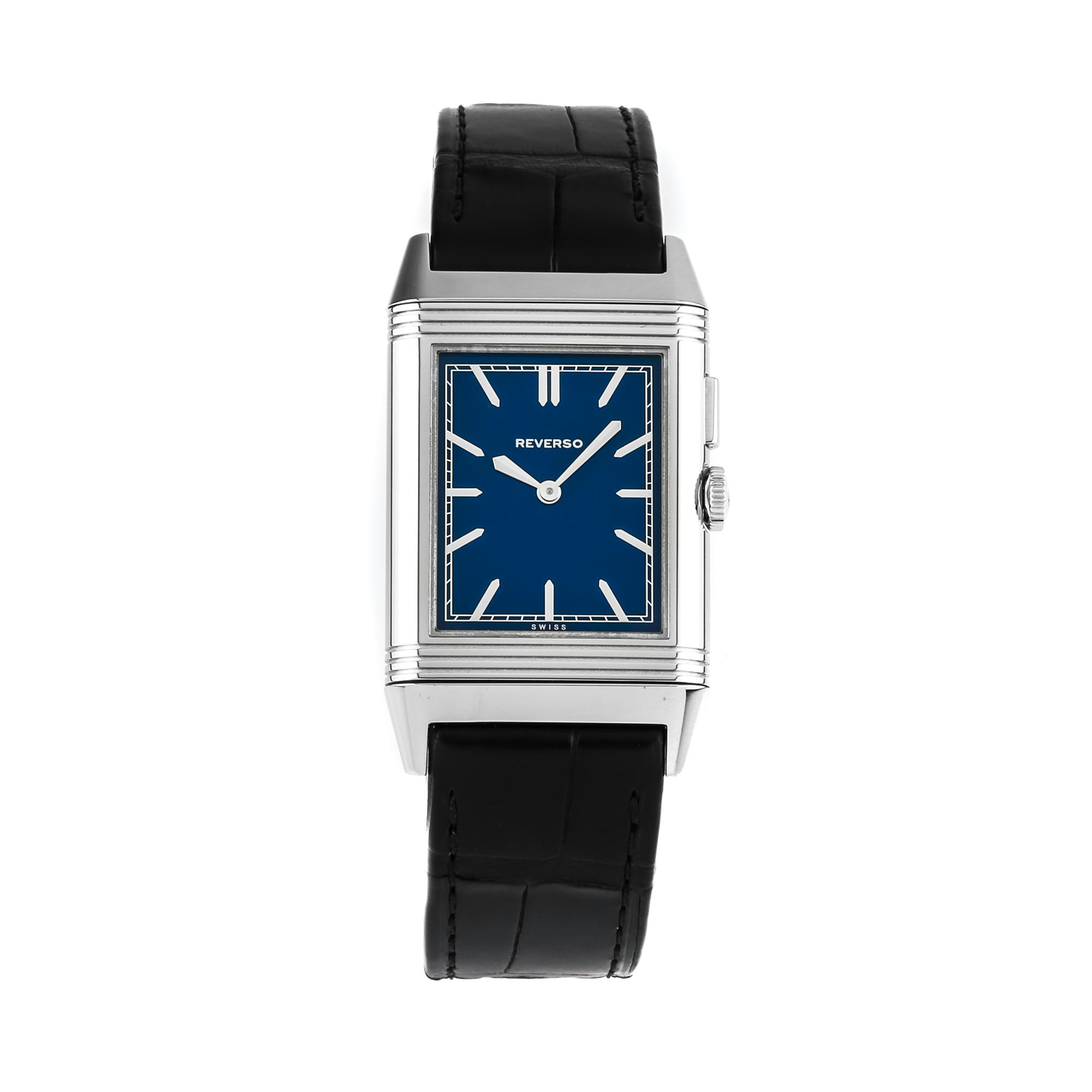 Jaeger LeCoultre Grande Reverso Duoface Bleu Q378858J Govberg