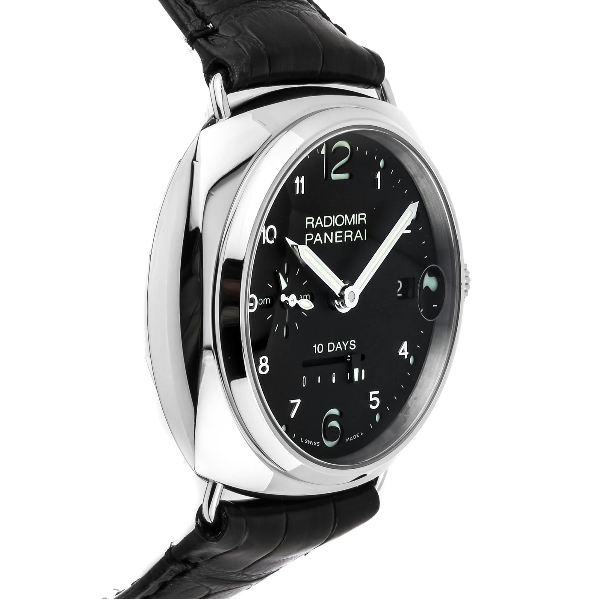 Panerai Radiomir 10 Days GMT Oro Bianco PAM 496 WatchBox