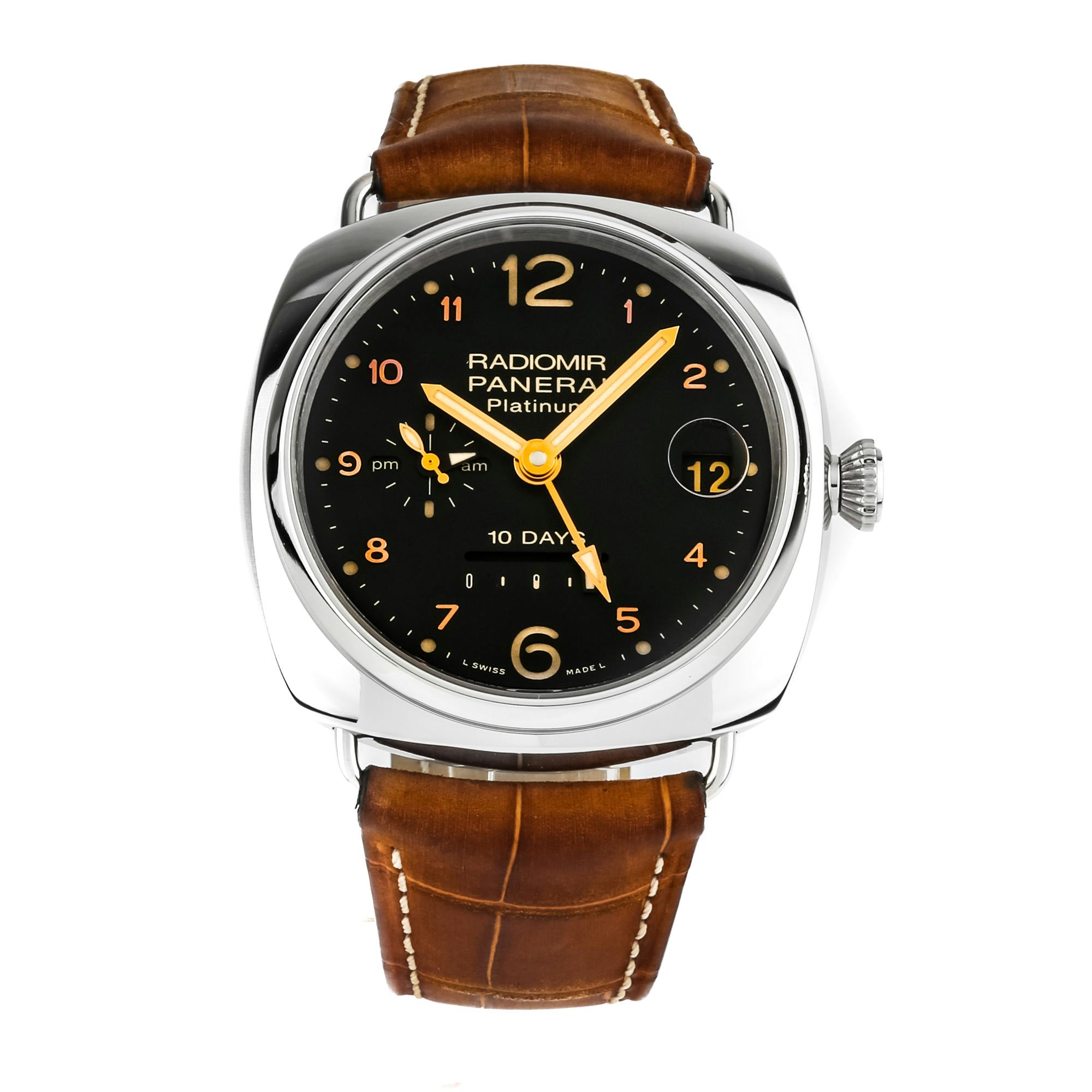 Panerai Radiomir 10 Days GMT Automatic Platino Limited Edition PAM