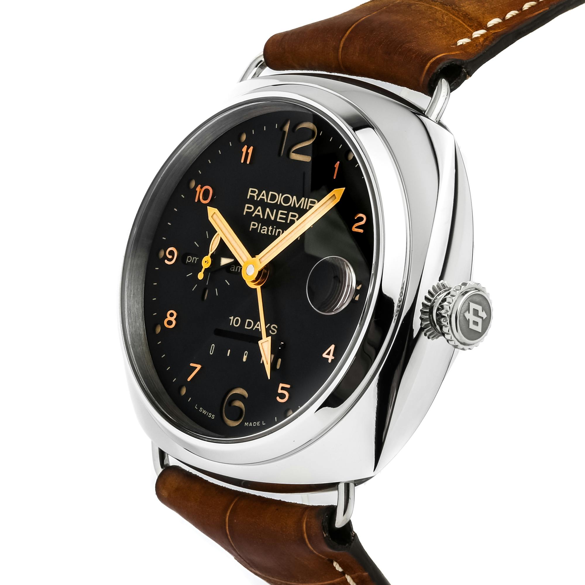 Panerai Radiomir 10 Days GMT Automatic Platino Limited Edition PAM