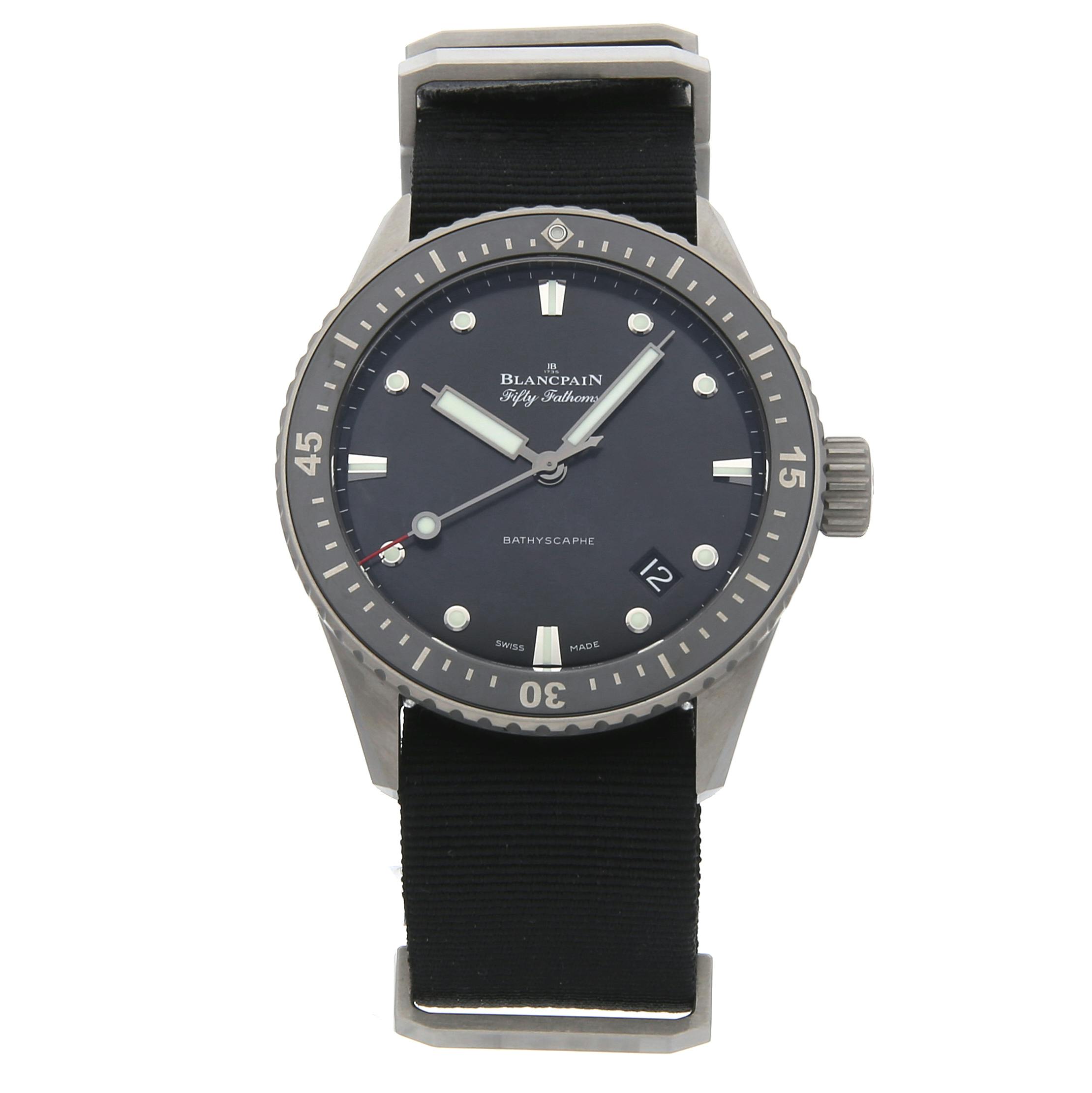 Blancpain Fifty Fathoms Bathyscaphe 5000 1230 NAKA Govberg Jewelers