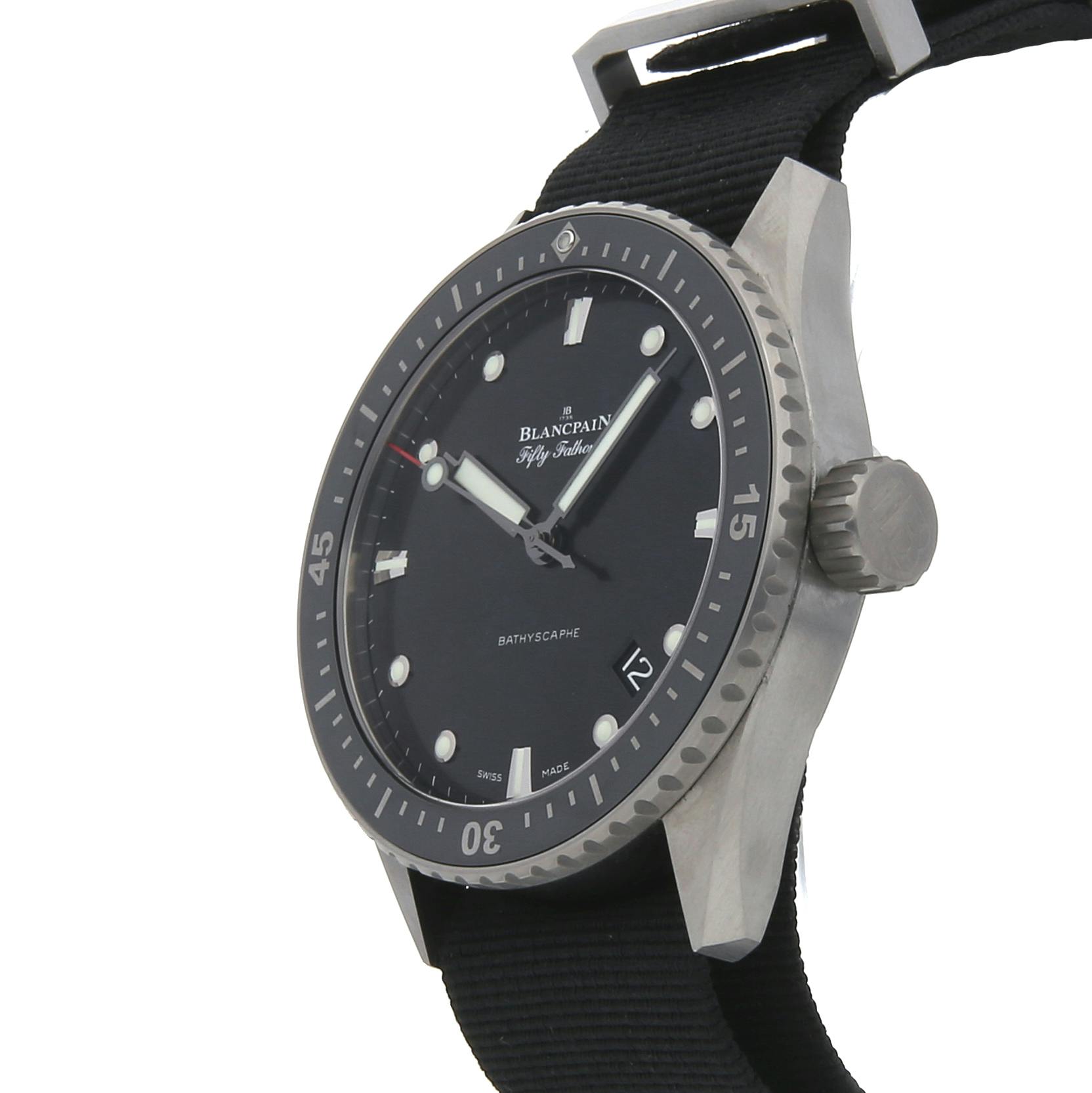 Blancpain Fifty Fathoms Bathyscaphe 5000 1230 NAKA Govberg Jewelers