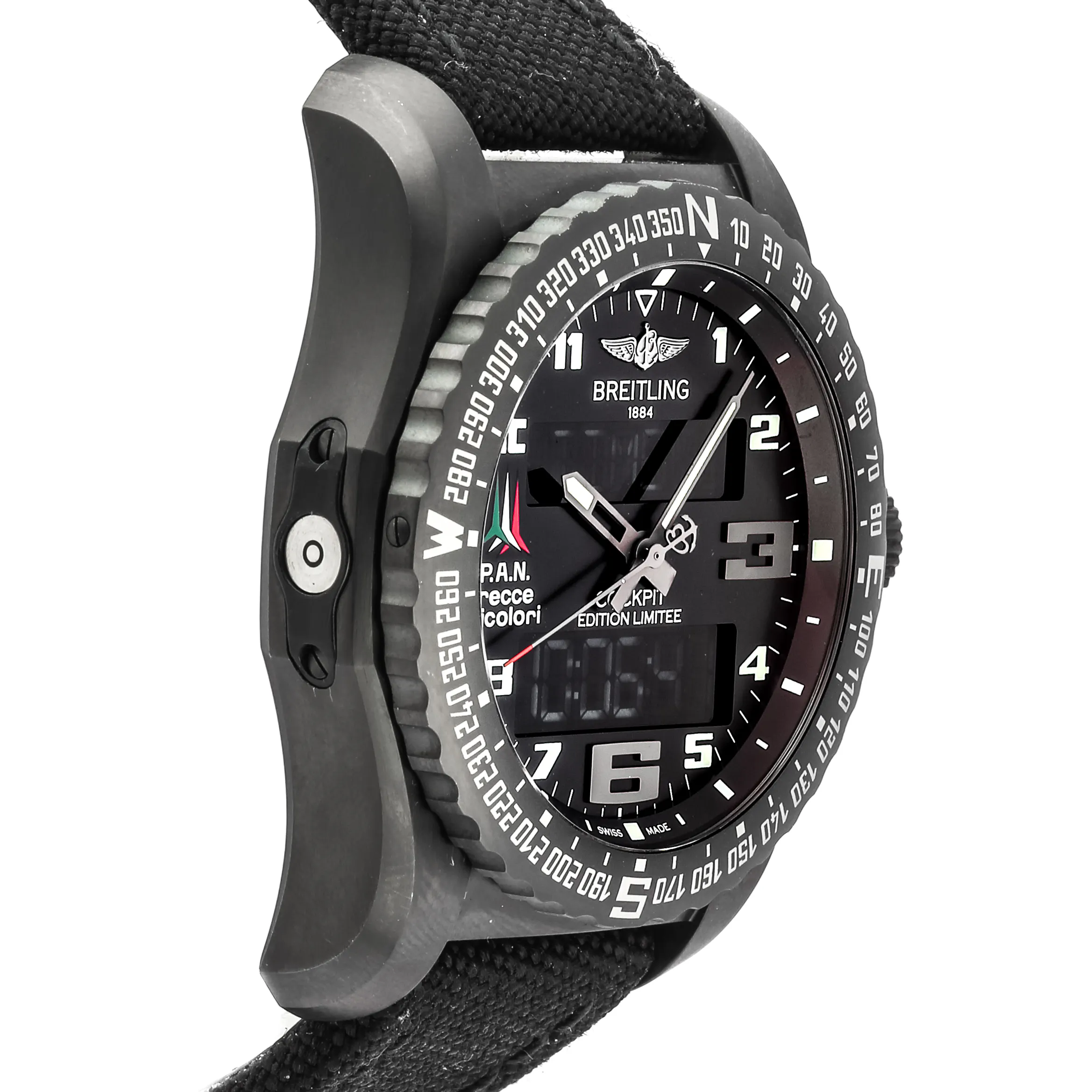 Breitling Cockpit B50 Frecce Tricolori Night Mission Limited Edition  VB50101W/BE37/104W