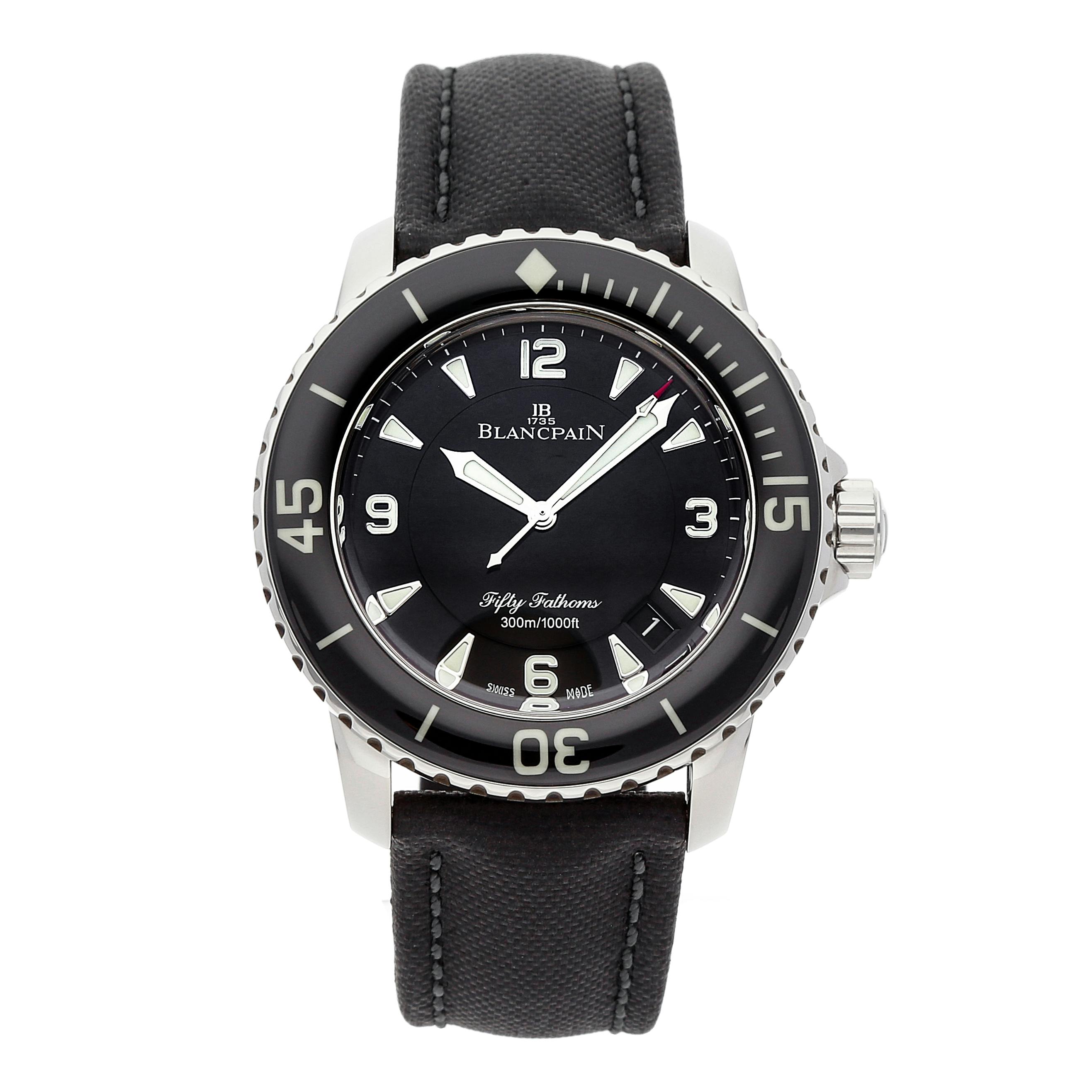 Blancpain Fifty Fathoms Automatique 5015 1130 52 Govberg Jewelers